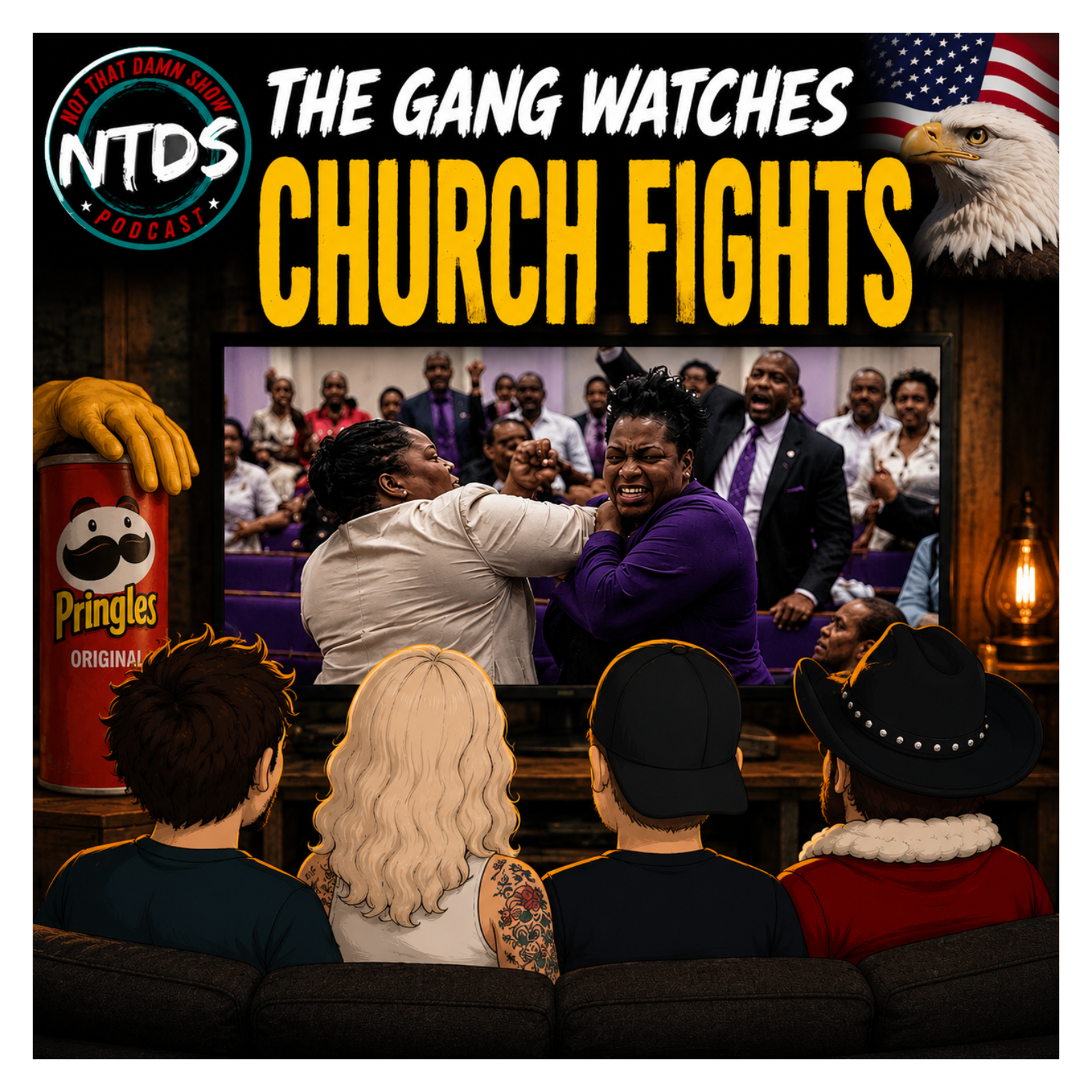The Gang Watches Church Fights | Ep 95 The Gang Watches Church Fights | Ep 95