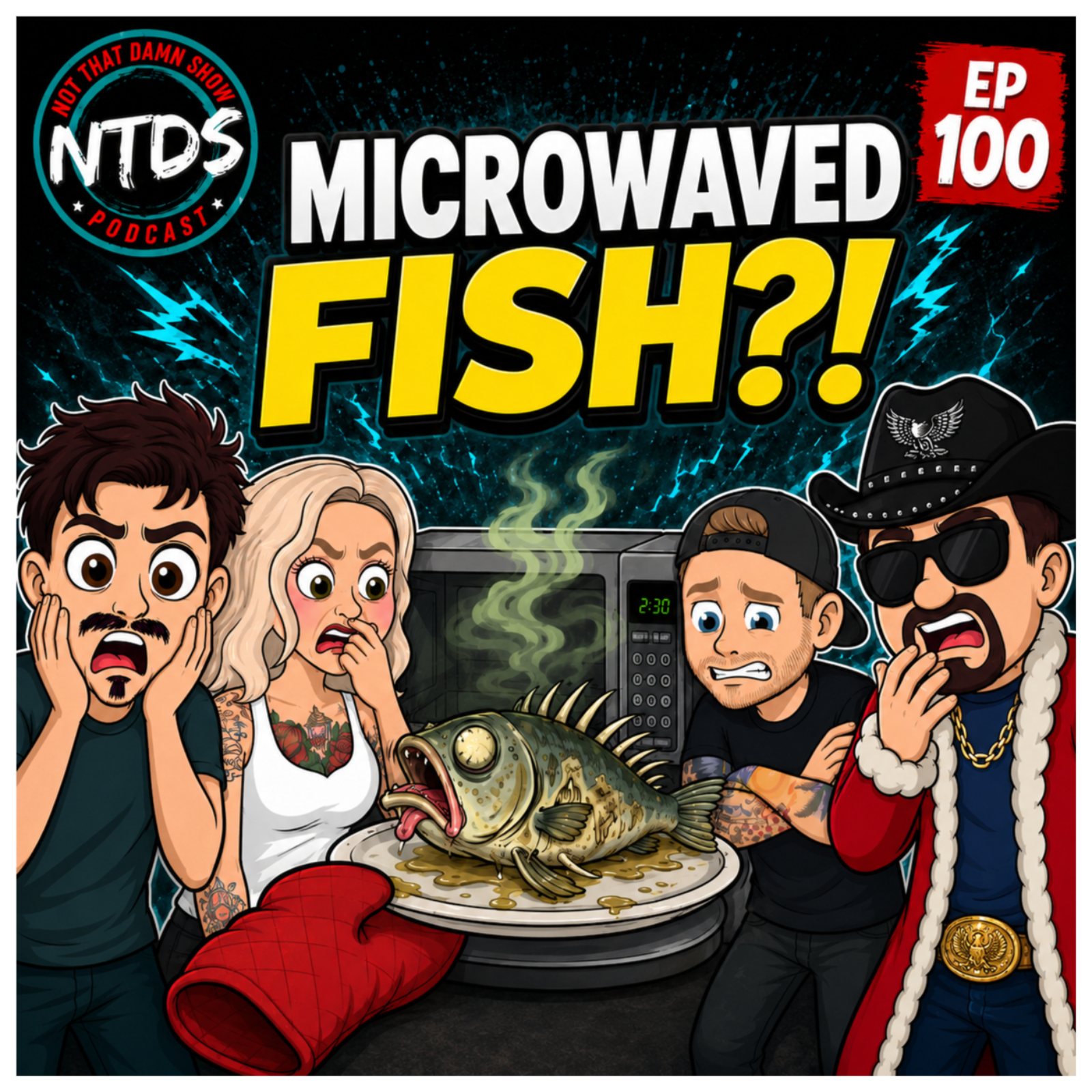 The Gang Microwaves Fish | Ep 100