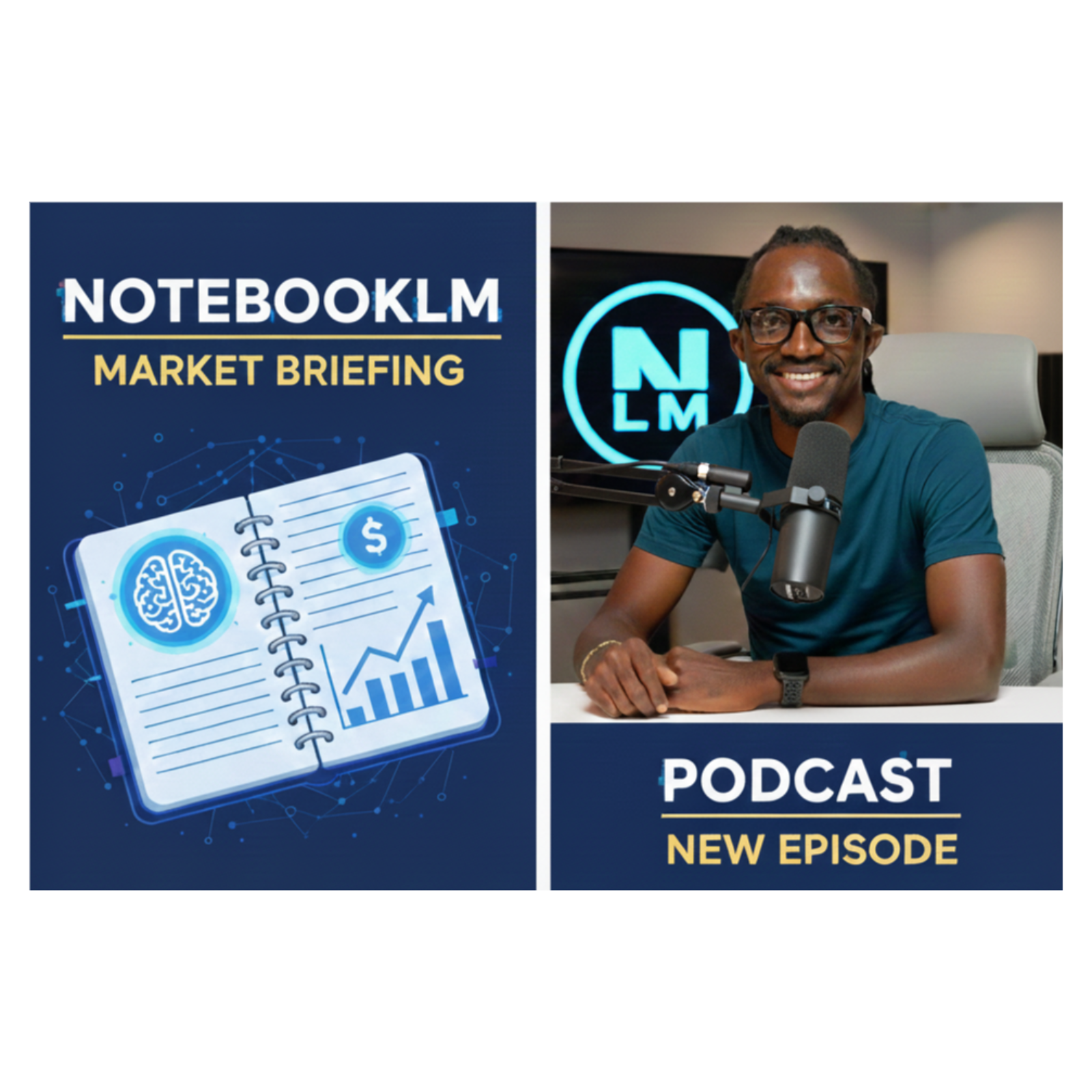 NotebookLM Market Briefing - Iran War Paralyzes Global Markets episode artwork