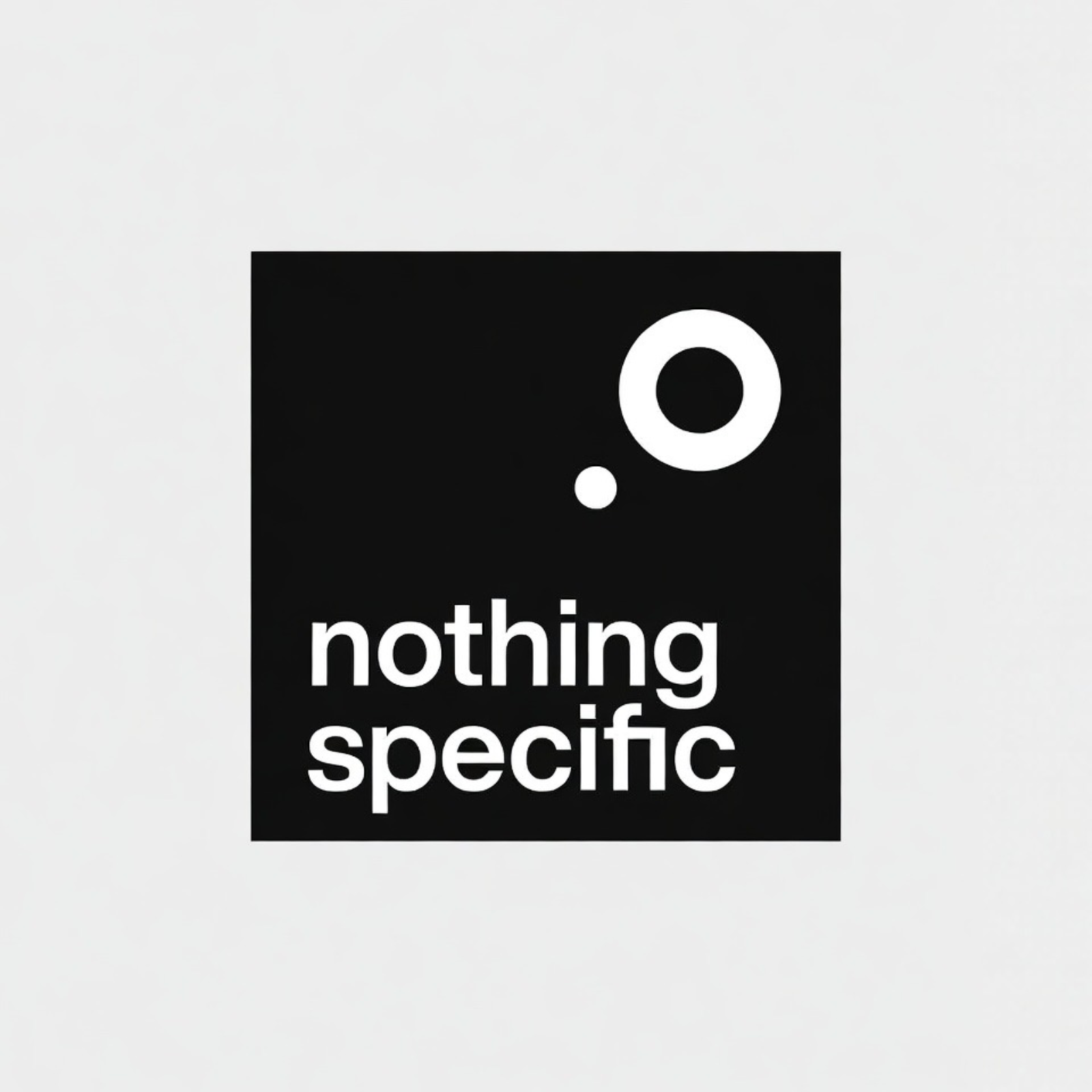 nothing specific cover art