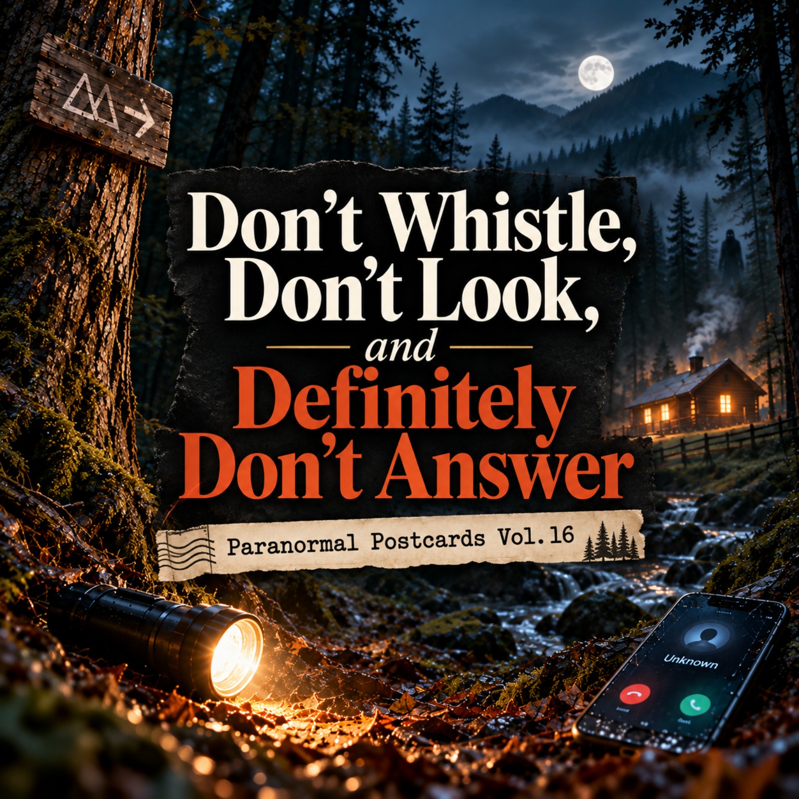 116. Don’t Whistle, Don’t Look, and Definitely Don’t Answer: Paranormal Postcards Vol. 16
