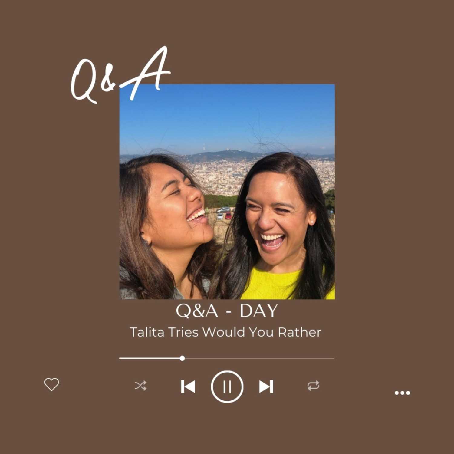 Talita tries would you rather