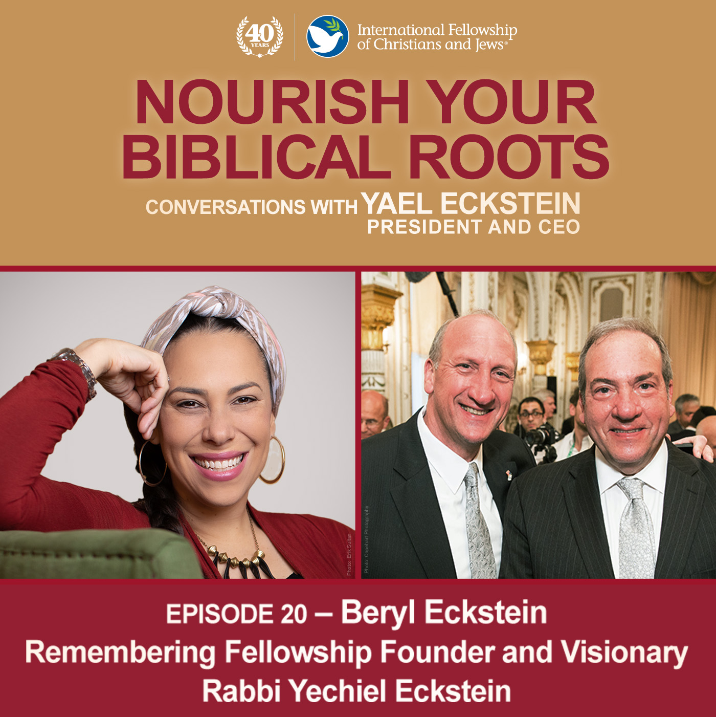 Conversations with Yael: Beryl Eckstein -- Remembering Fellowship Founder and Visionary Rabbi Yechiel Eckstein