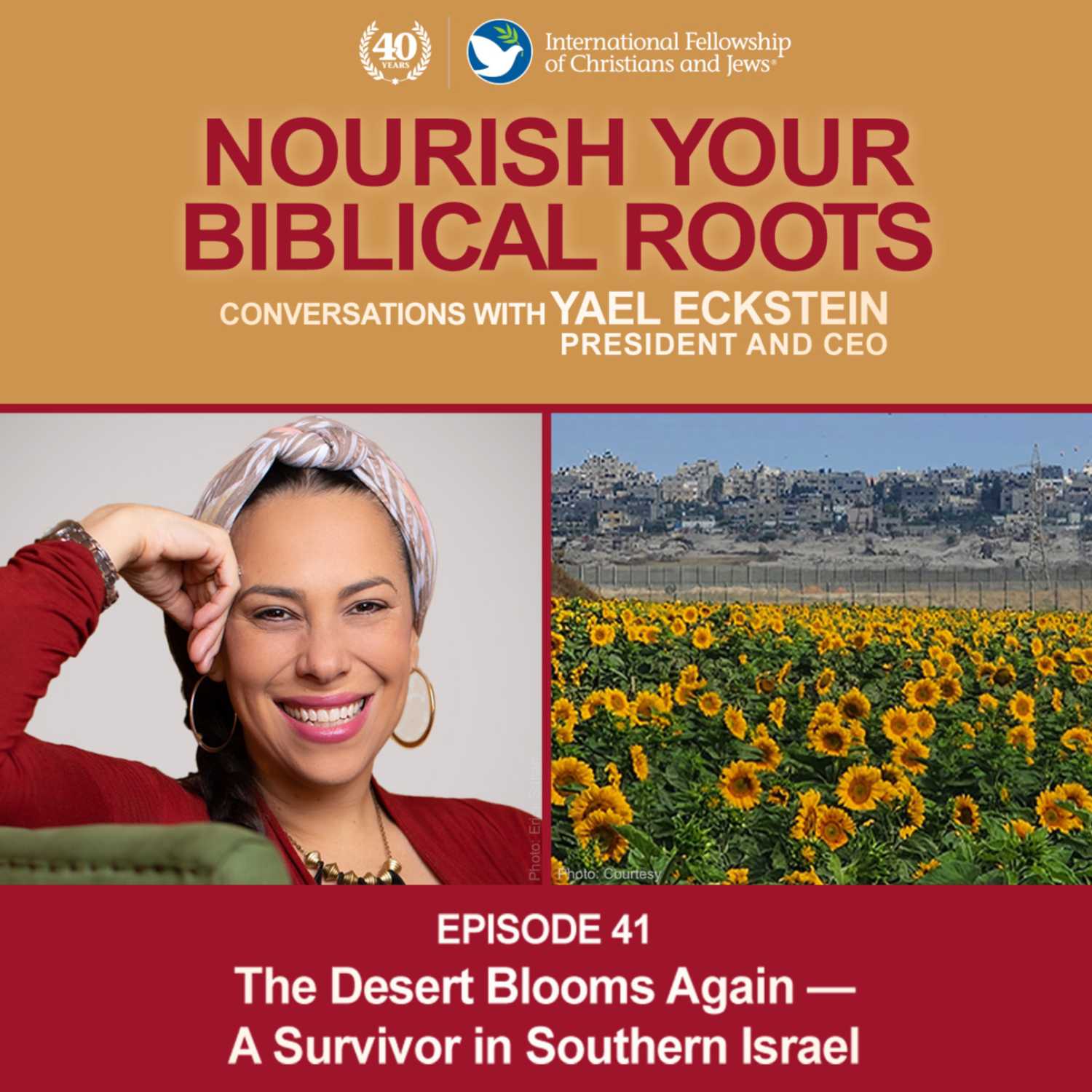 The Desert Blooms Again — A Survivor in Southern Israel
