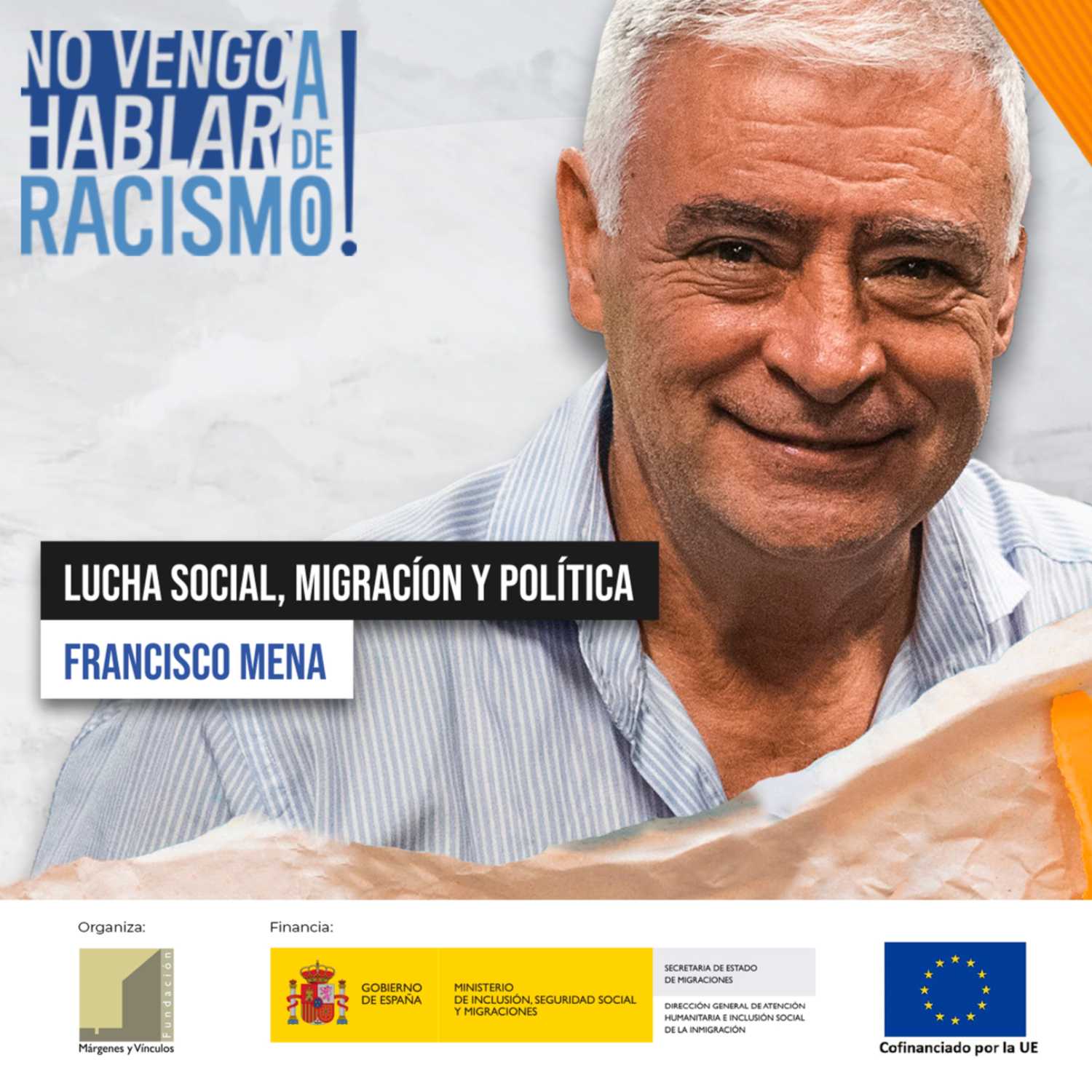 No vengo a hablar de racismo