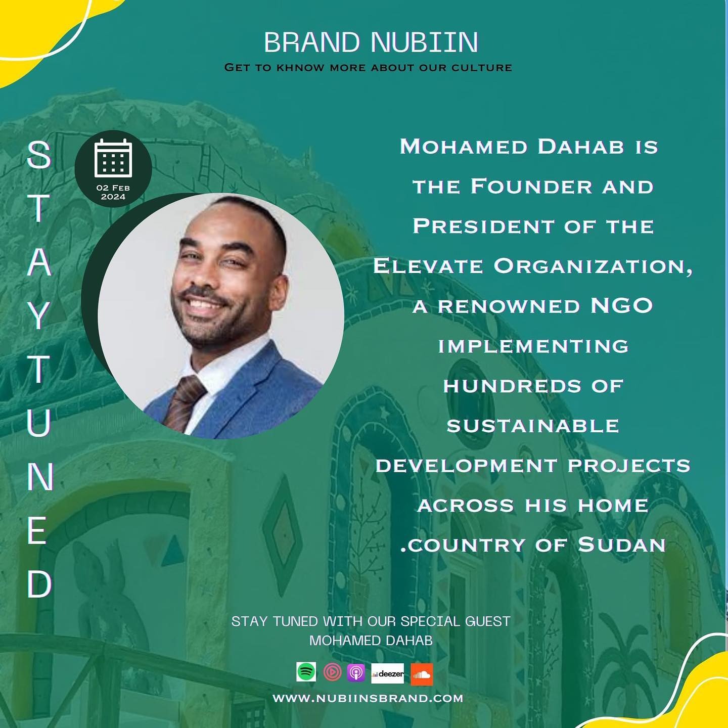 NUBiiN Episode#1  Mohamed Dahab Founder of Elevate NGO