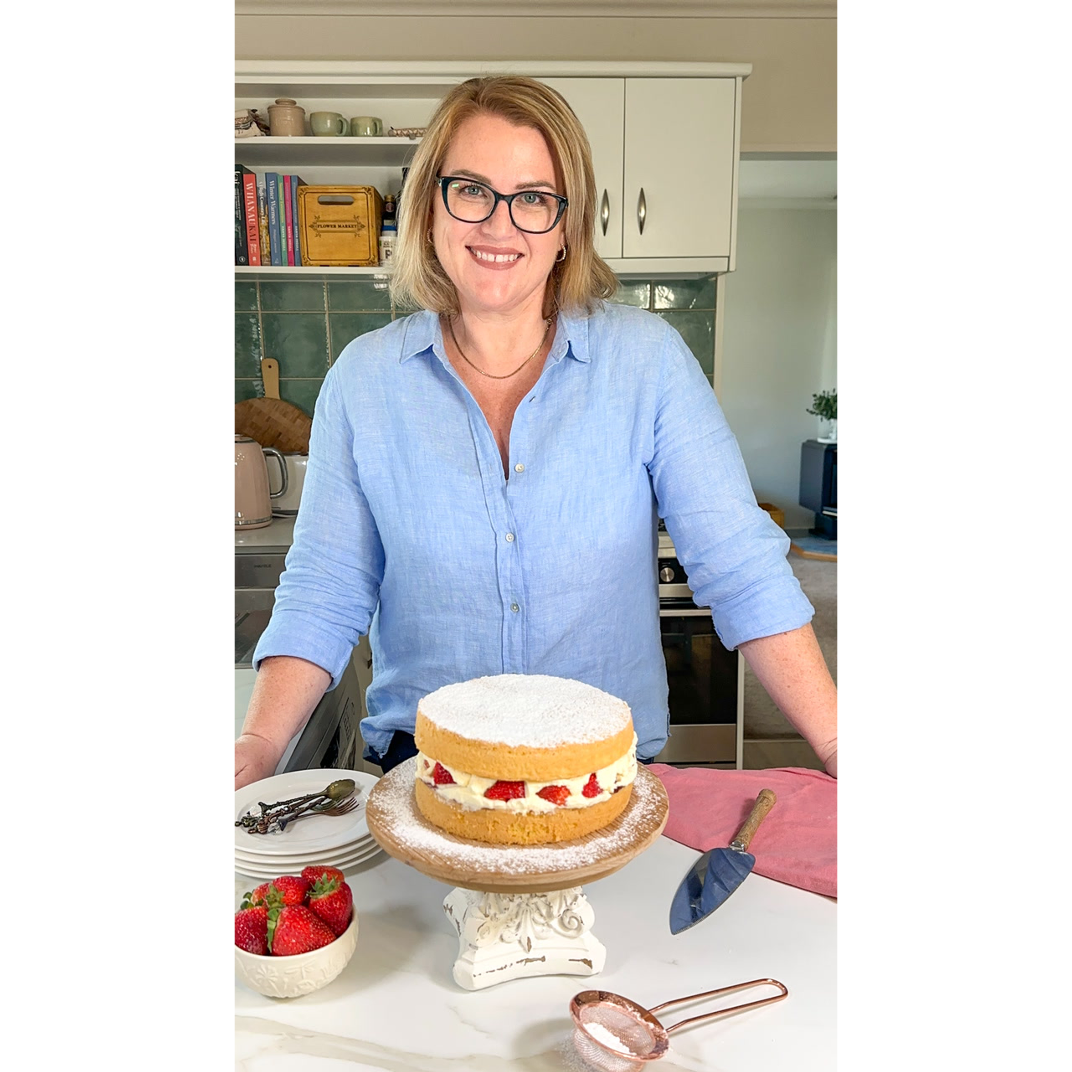 Sunday 23 August National Sponge Cake Day USA episode artwork