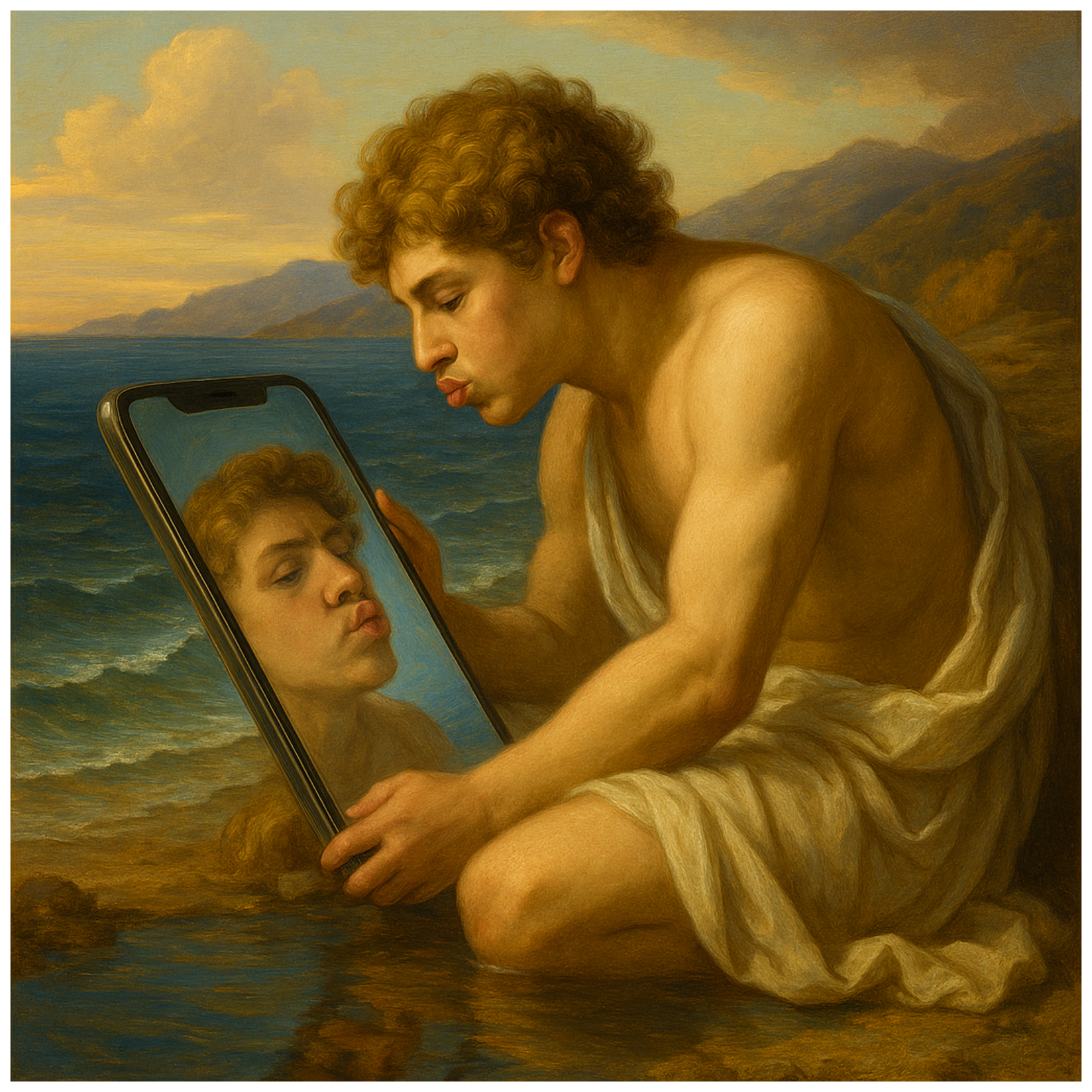 Narcissus Takes a Holiday (and Orders an Uber)