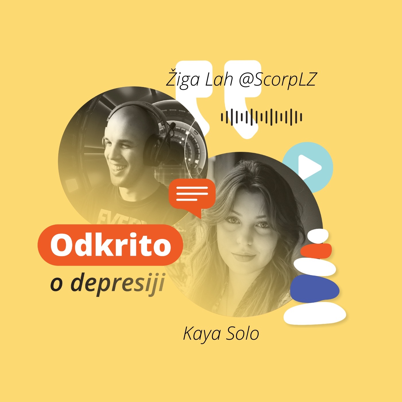 Kako prepoznati depresijo in se z njo soočiti | Odkrito o skritem #1 | Žiga »ScorpLZ« Lah in Klavdija Zver Zahwi