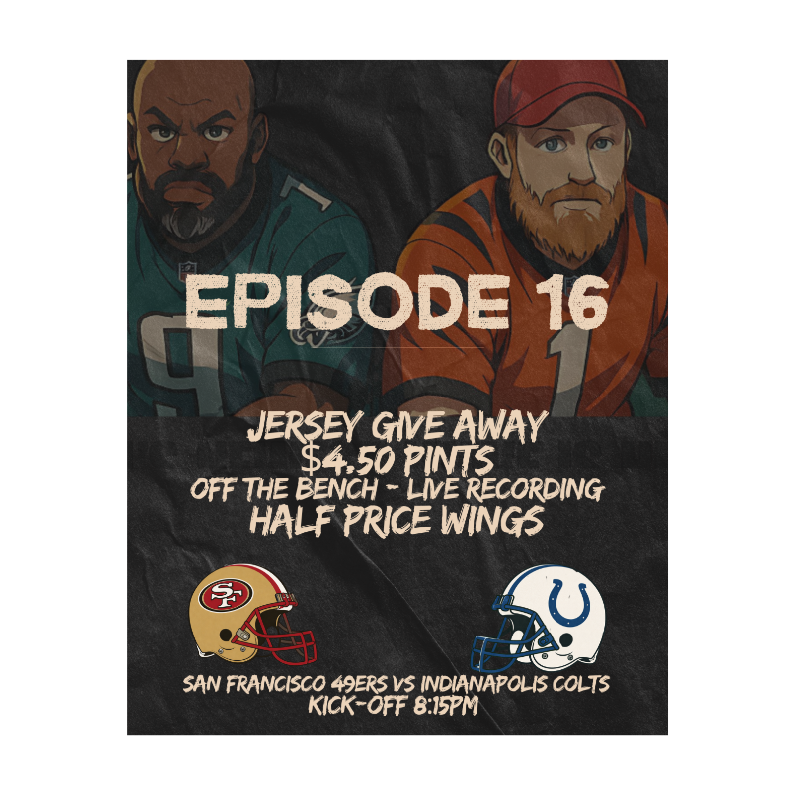 The Art of Sports Storytelling: Narratives in the NFL episode artwork