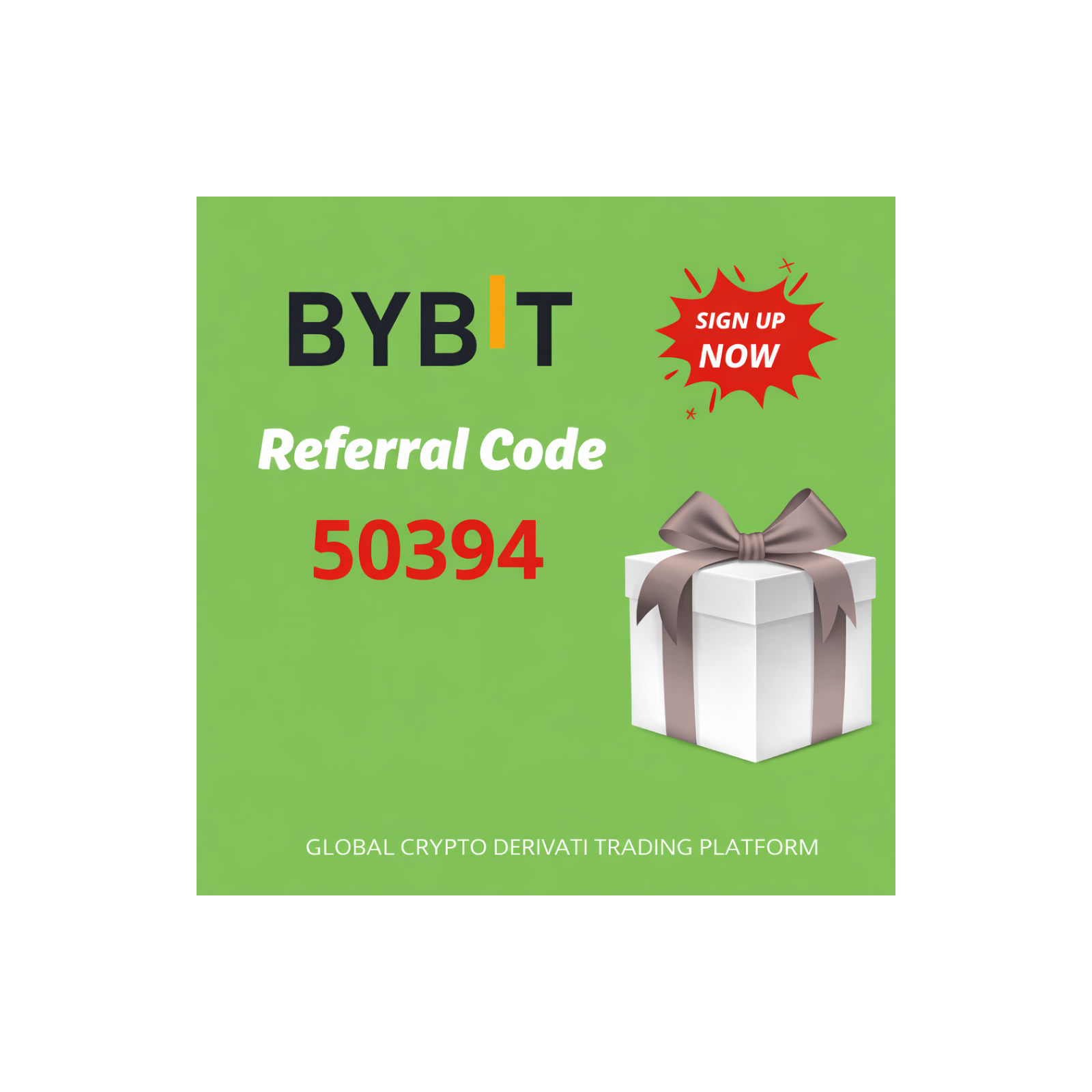 Official Bybit Referral Code "50394"