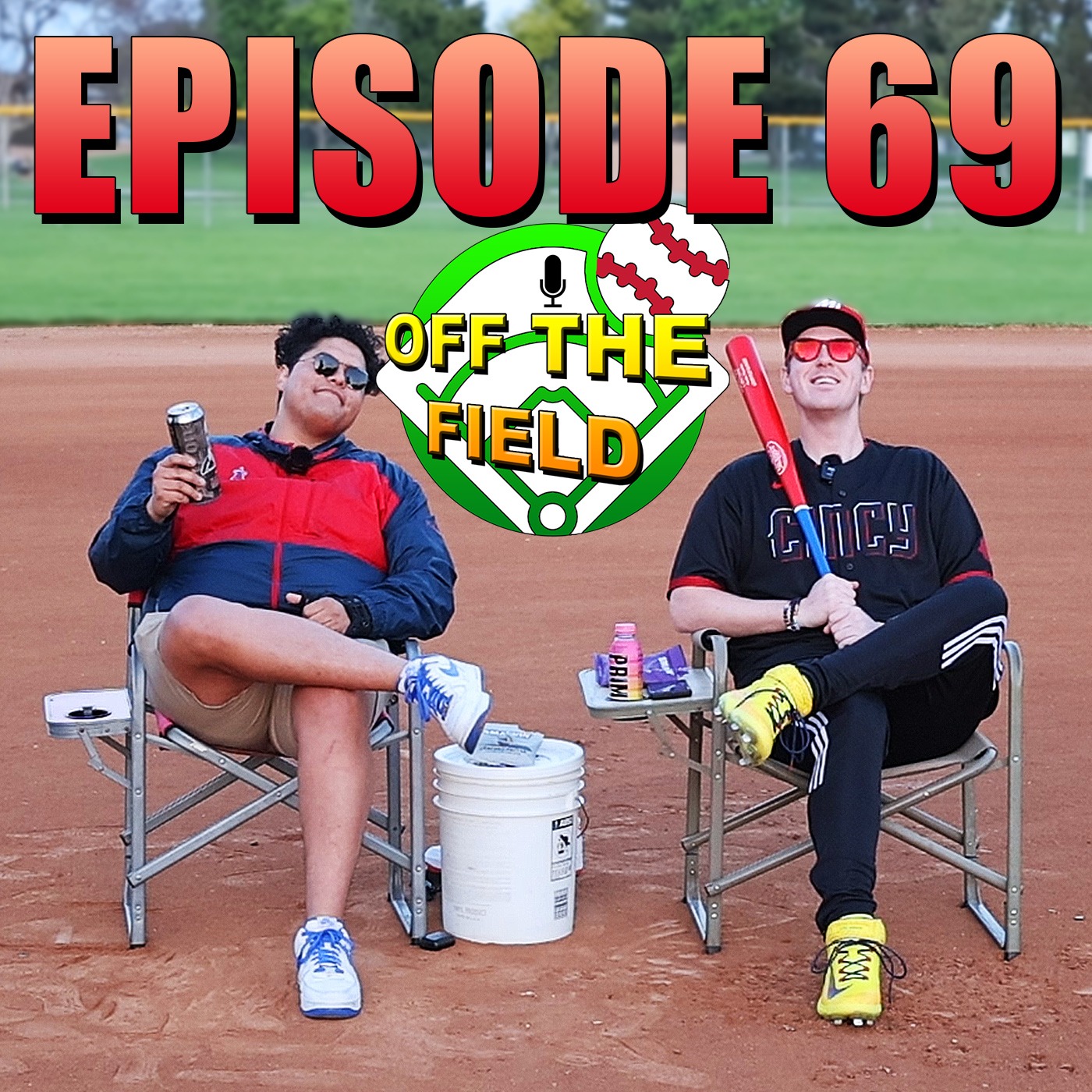 Off The Field Podcast Switches To A Podcast On The Baseball Field!