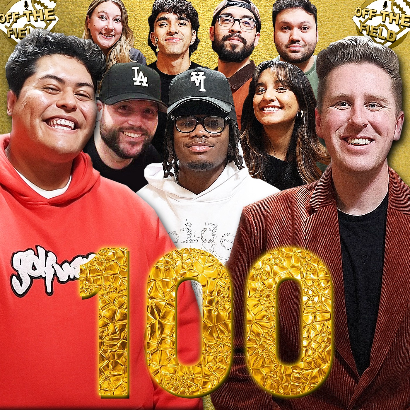 The Episode 100 Party With Off The Field Podcast!