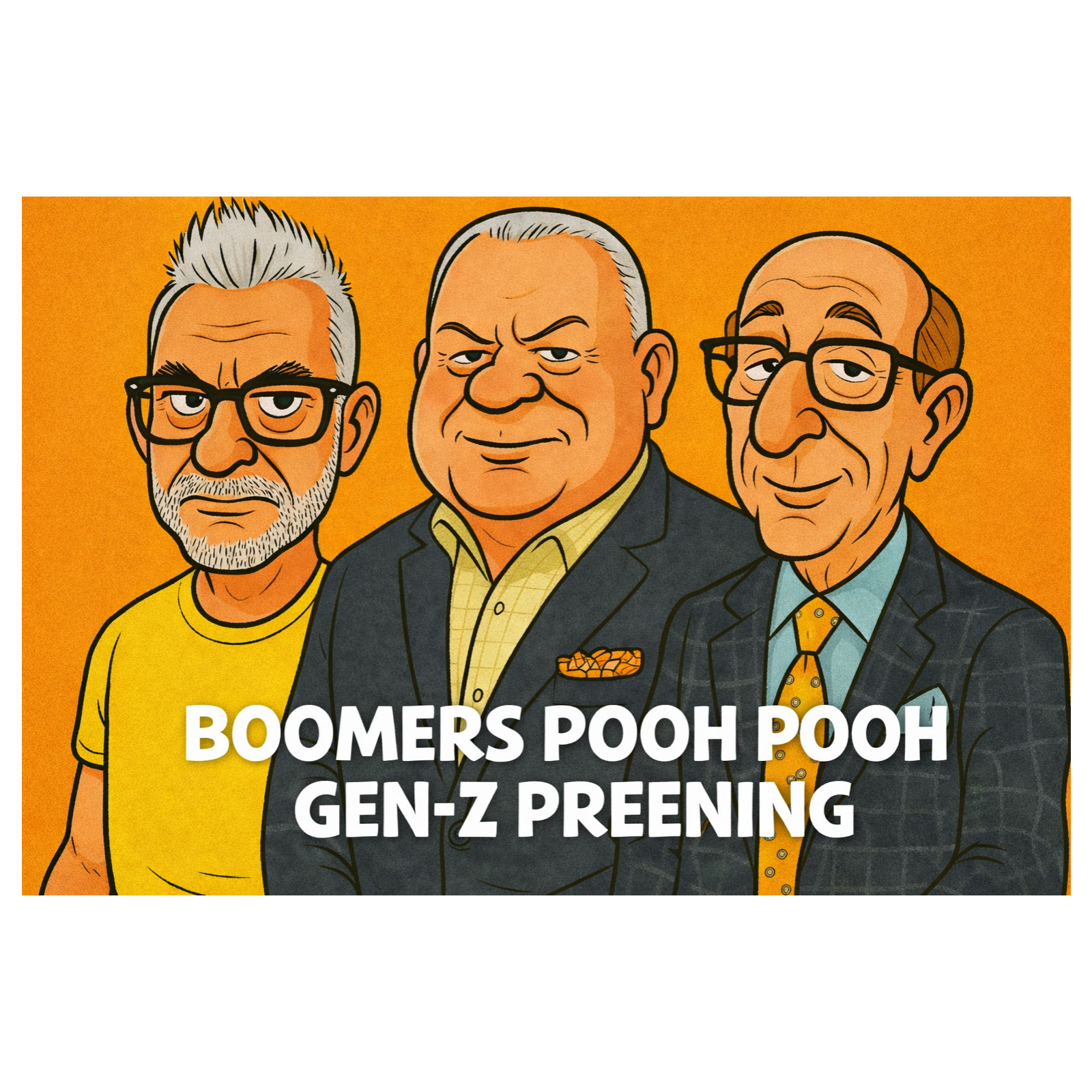 Boomers Pooh Pooh Gen-z Preening! episode artwork