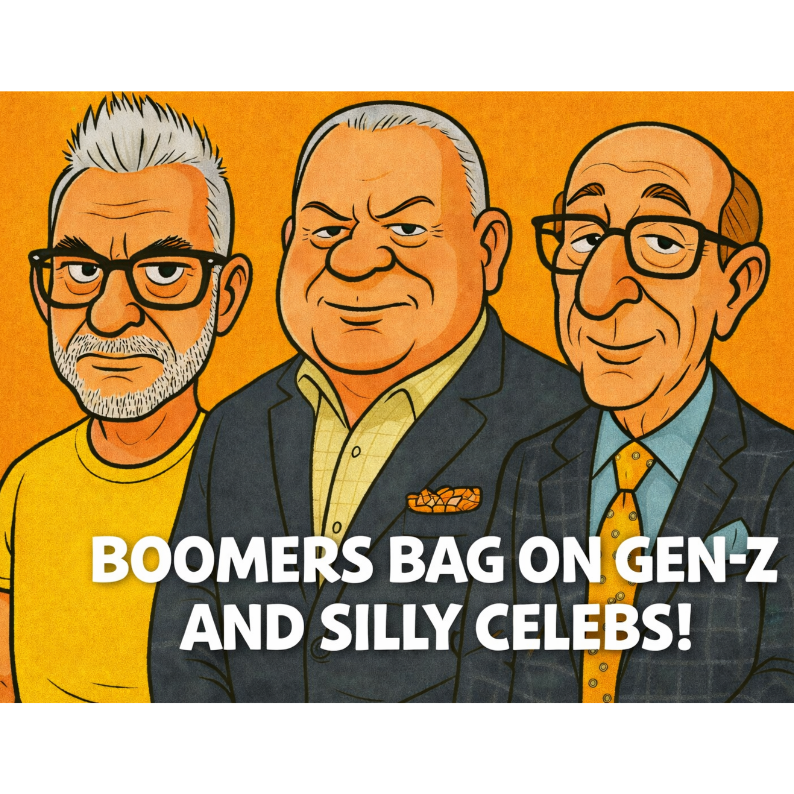 Boomers Bag On Gen Z and Stupid Celebs episode artwork