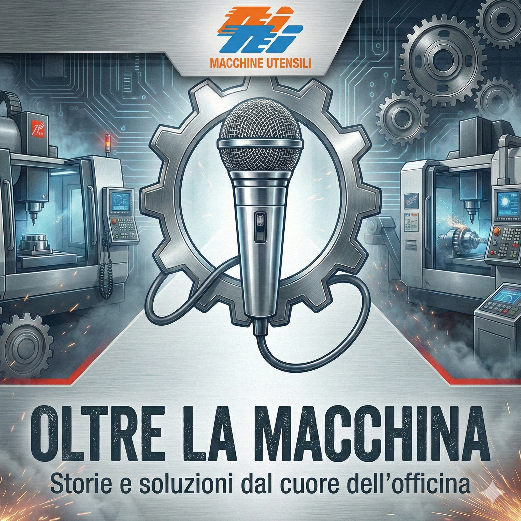 “Oltre la Macchina” Storie, innovazione e soluzioni dal cuore dell’officina – by TEI MACCHINE UTENSI cover art