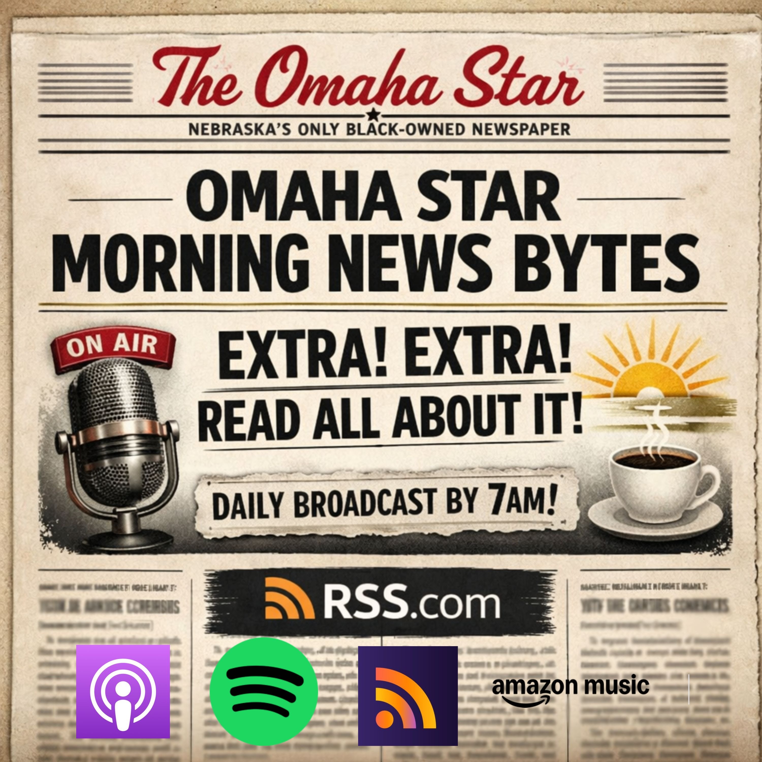 Omaha Star Morning News Bytes cover art