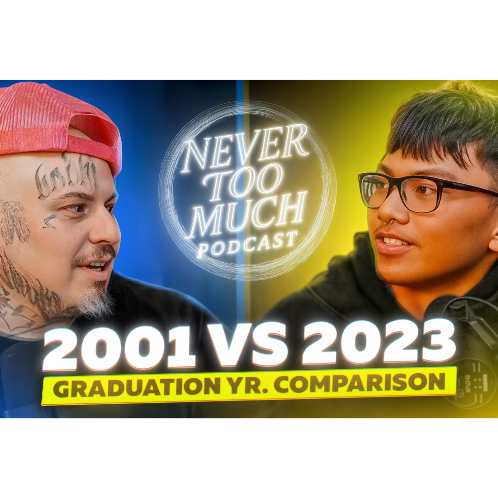 2001 vs 2023 episode artwork