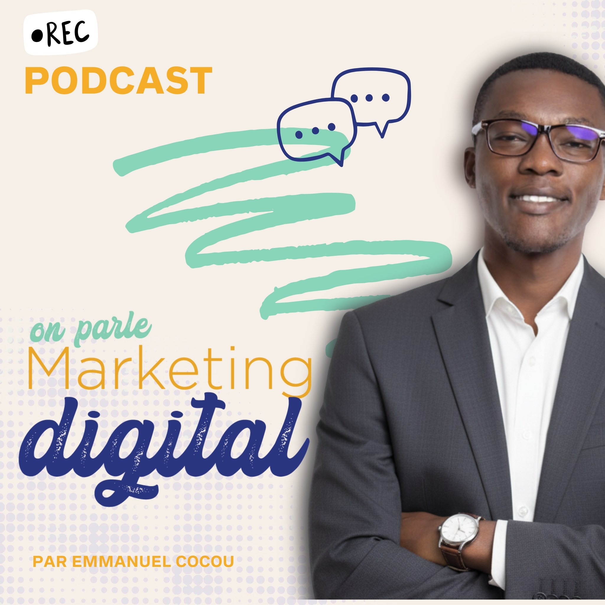 On parle marketing et digital podcast artwork
