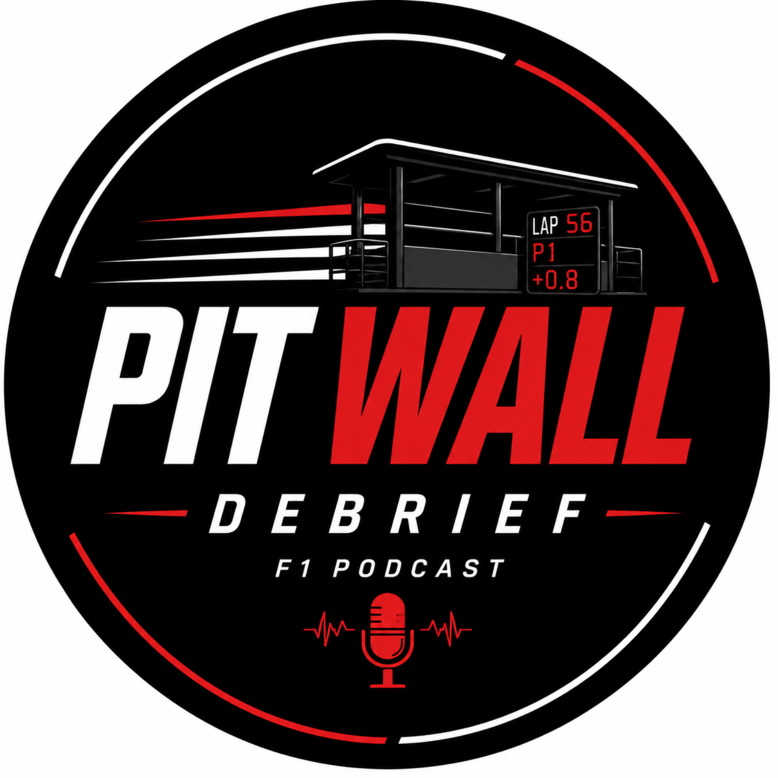 on the pit wall podcast artwork