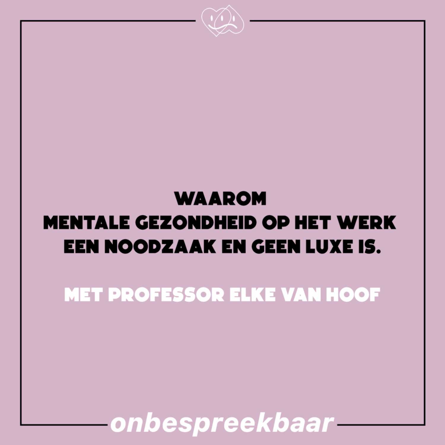 Onbespreekbaar