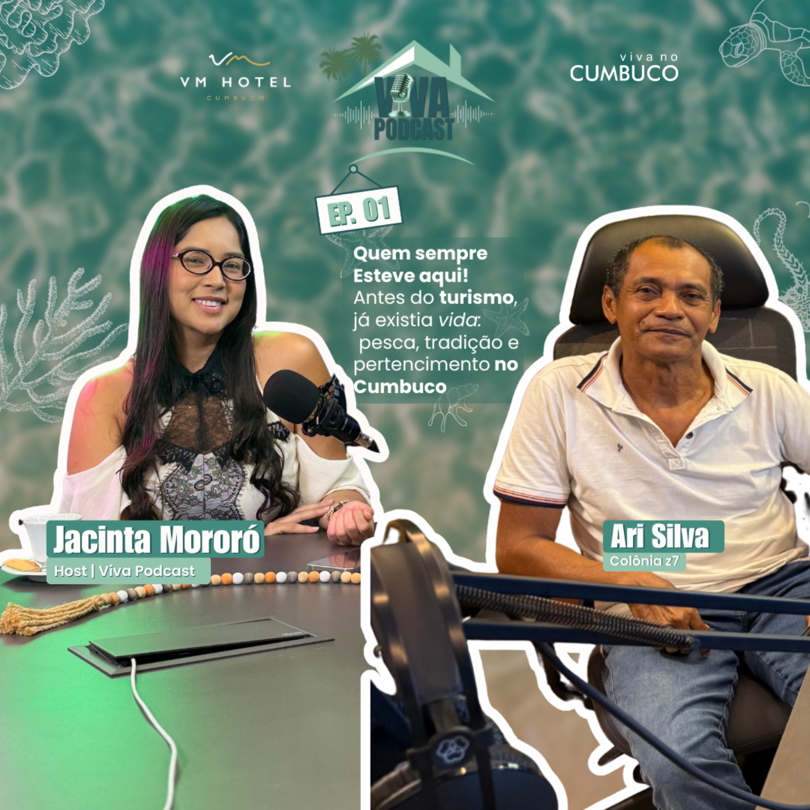 Quem sempre esteve aqui - VIVA PODCAST #01 episode artwork
