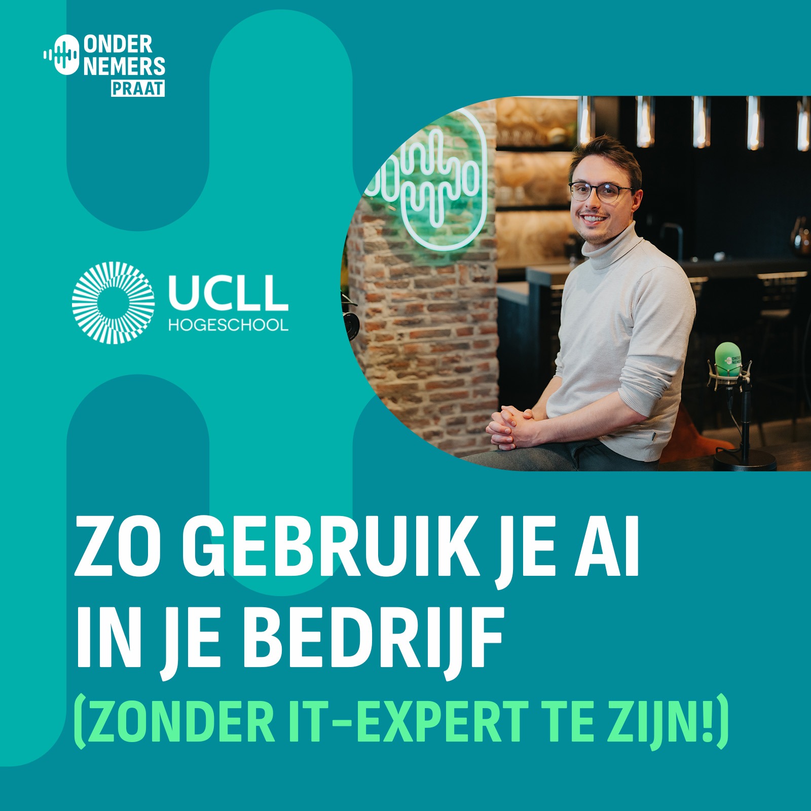 S4 E20 - Zo gebruik je AI in je bedrijf (zonder IT-expert te zijn!) episode artwork
