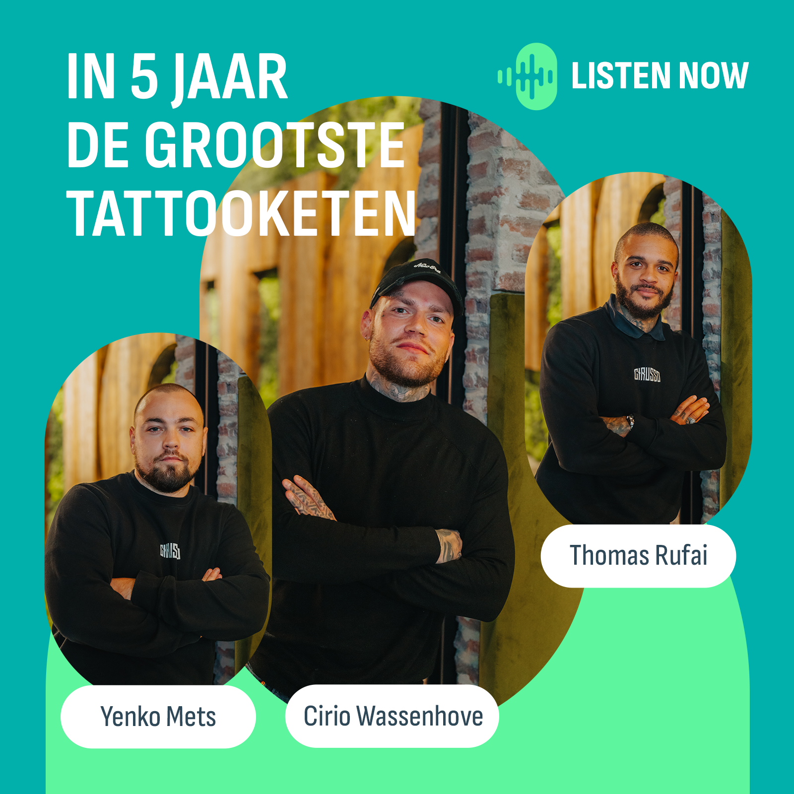 S6 E11 - In 5 jaar de grootste tattooketen episode artwork