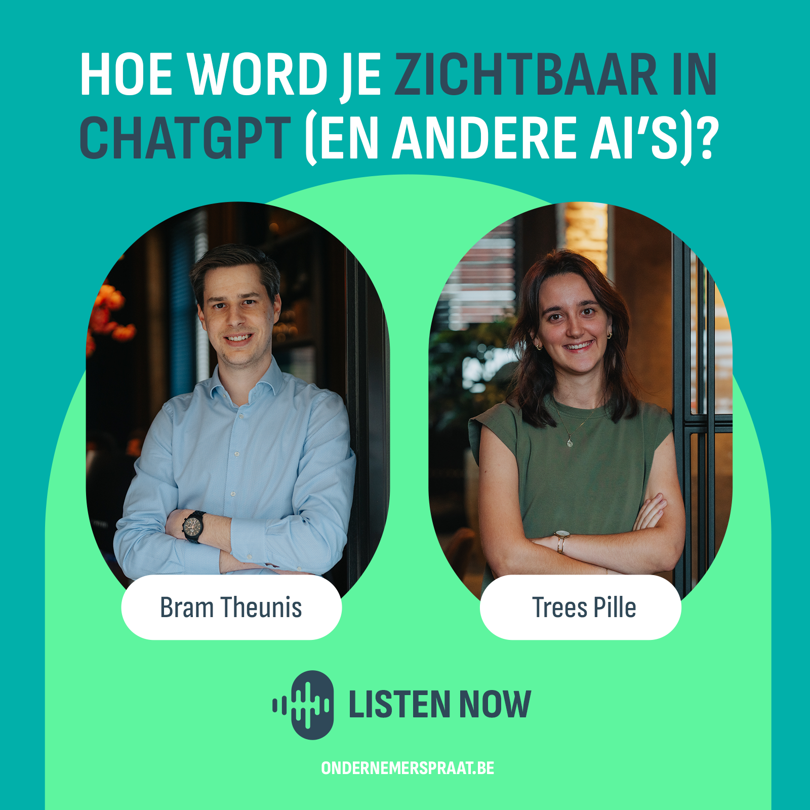 S6 E21 - Hoe word je zichtbaar in ChatGPT (en andere AI’s)? episode artwork