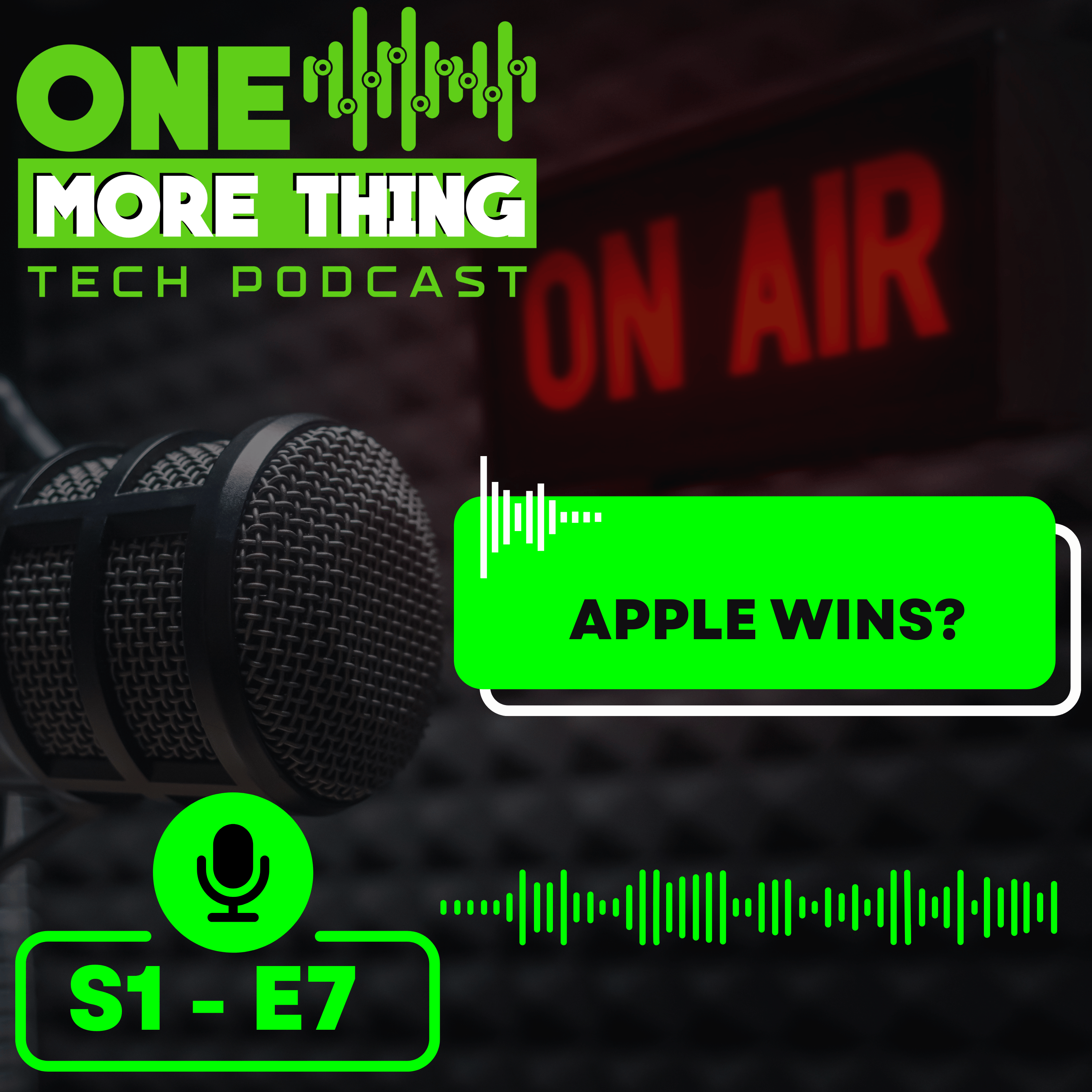 One More Thing Tech Podcast