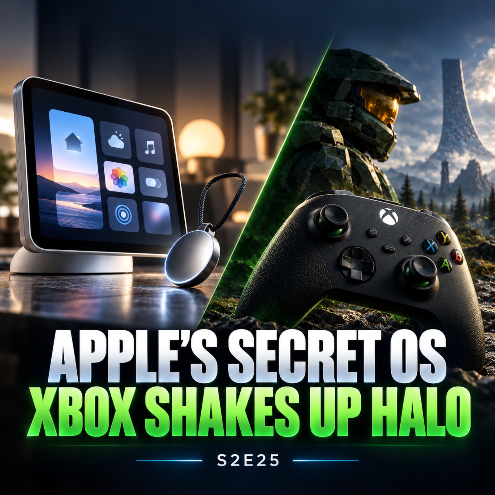 Apple’s Secret OS & AI Pendant Delay, Plus Xbox Shakes Up Halo!