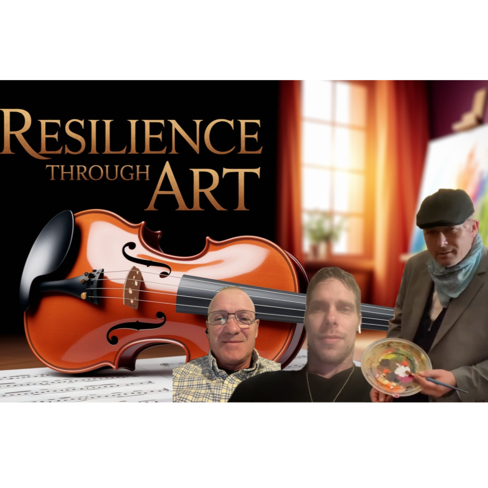 Resilience Through Art & Music with Benjamin Barnes (Bencasso) #MentalHealthAwareness2025 #OneMomentPodcast