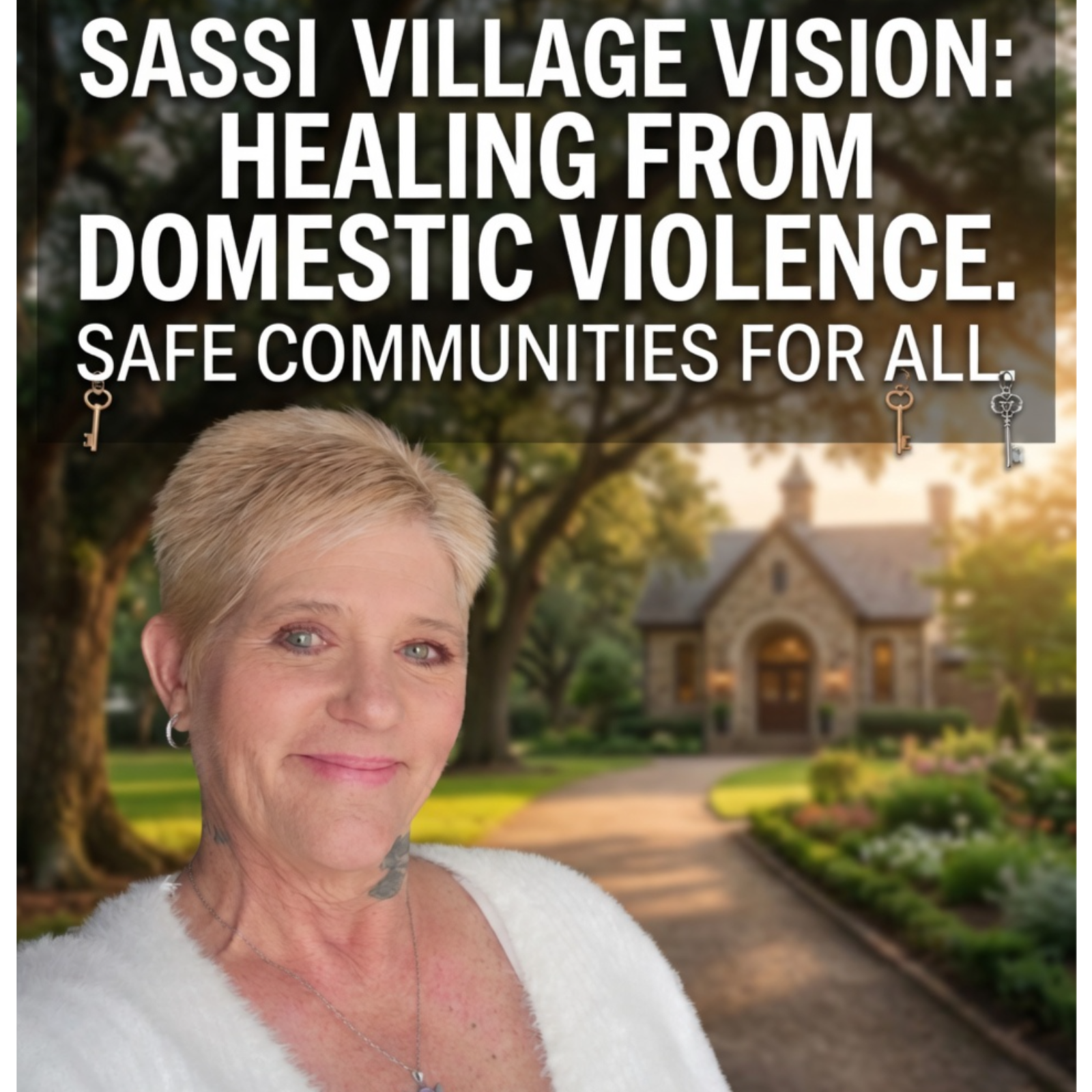 Christine's Return: SASSI Village Progress & Whole-Person DV Healing #DomesticViolenceHealing #MentalHealthRecovery episode artwork
