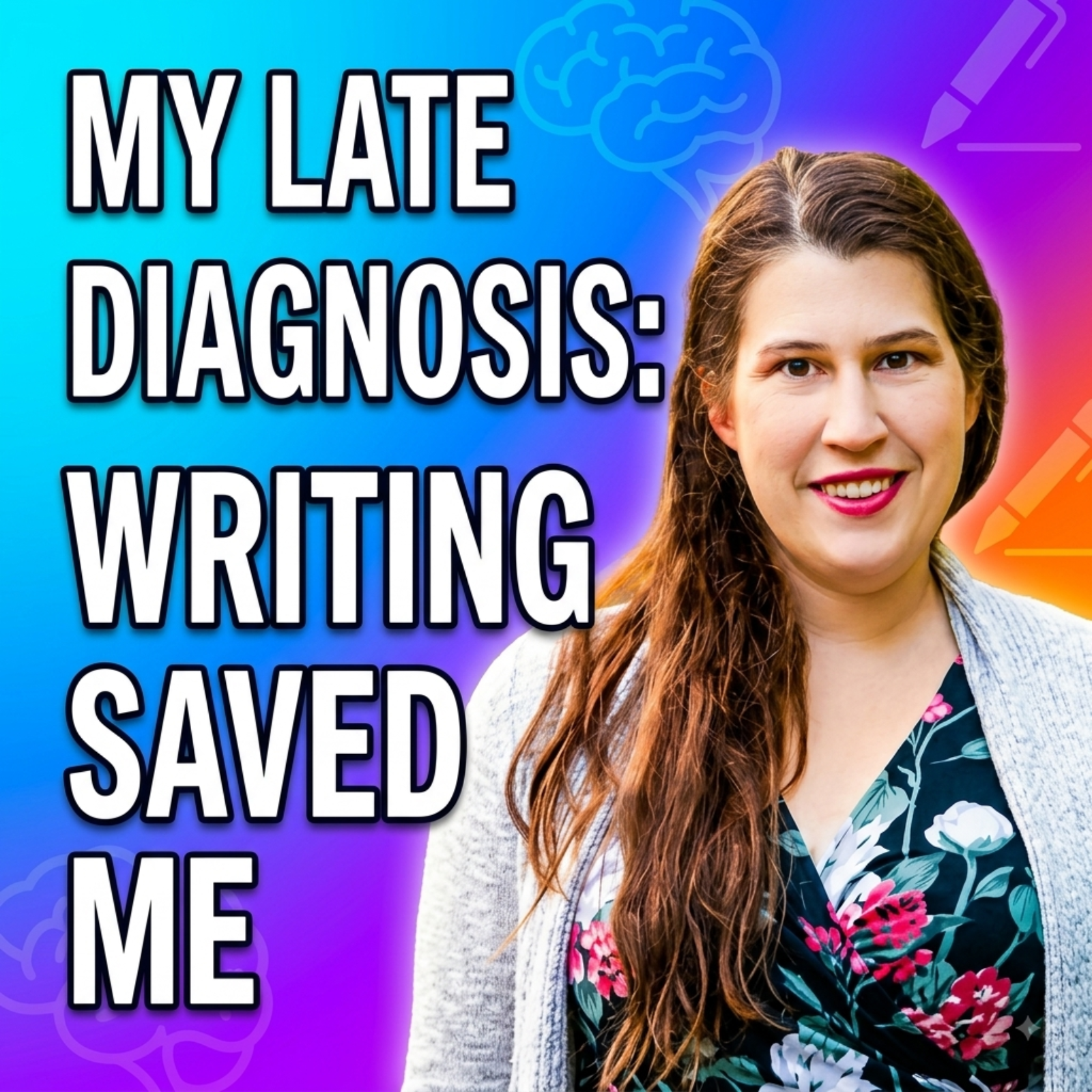 Diagnosis as Clarity, Not Brokenness with Author J.M. Shaw #Neurodiversity #LateDiagnosis episode artwork