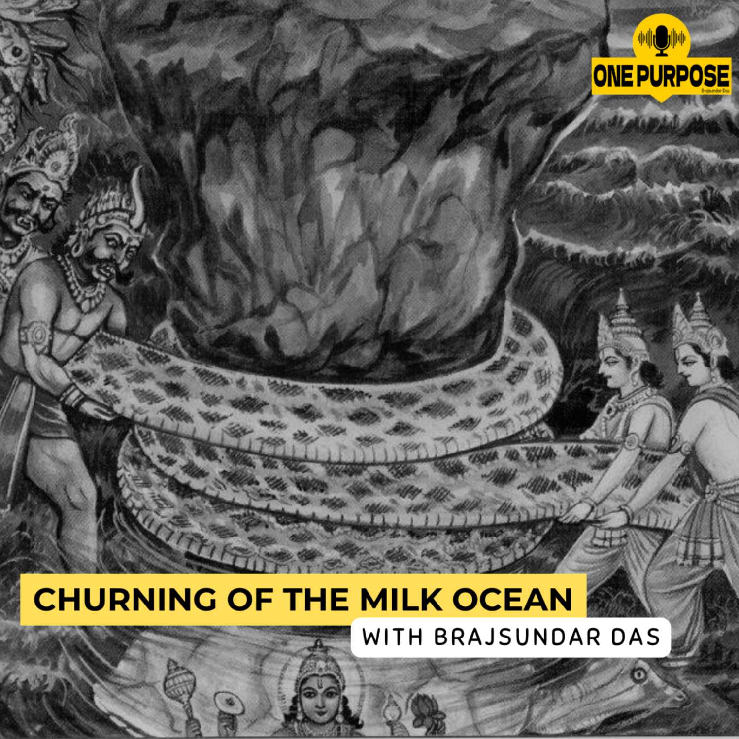 Churning of the Milk Ocean | Brajsundar Das
