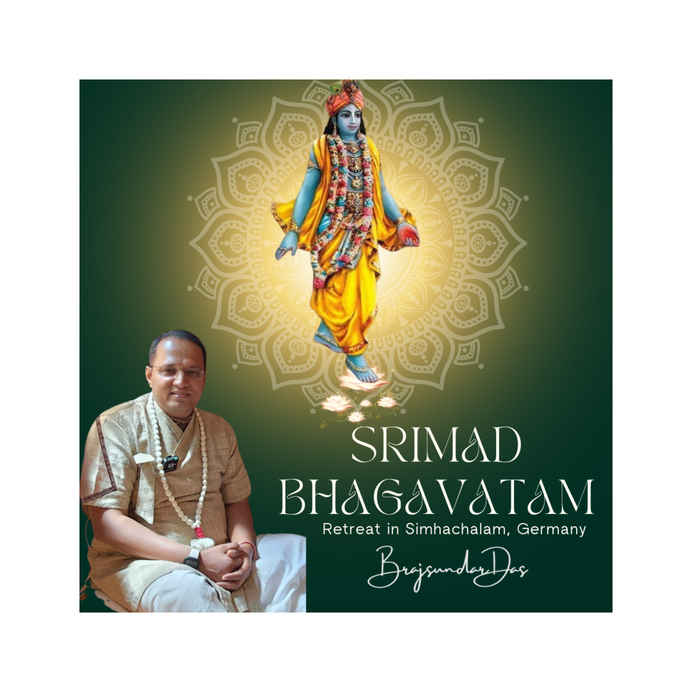 Complete Srimad Bhagavatam | ISKCON Simhachalam | Germany | Europe |  Part 1 - Brajsundar Das