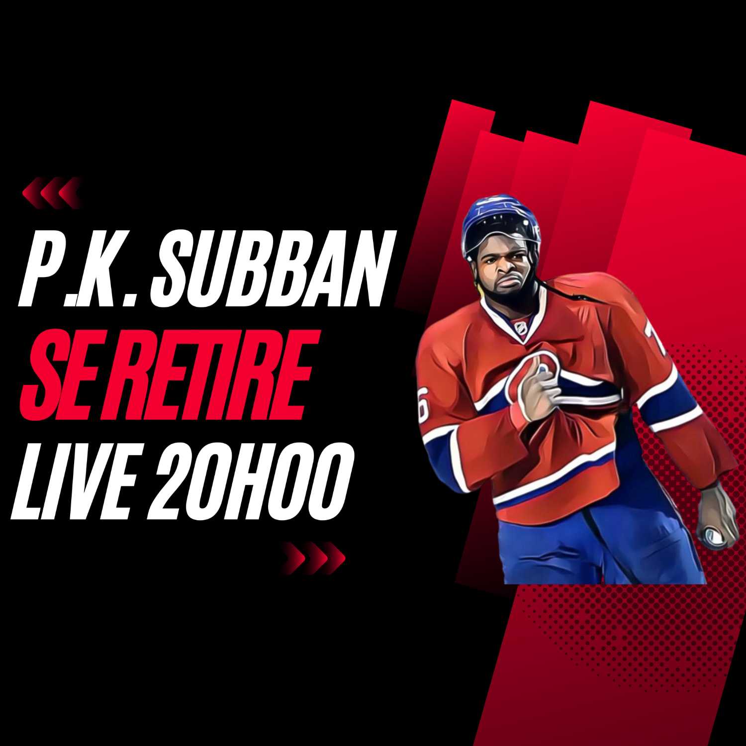P.K. Subban l'ancien défenseur étoile des Canadiens annonce sa retraite episode artwork