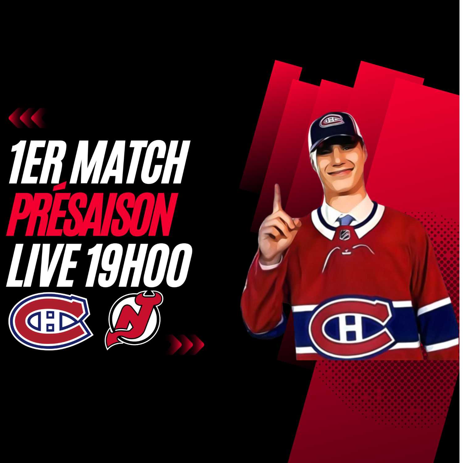 MATCH PRÉPARATOIRE CANADIENS VS DEVILS 26 SEPTEMBRE 2022 episode artwork