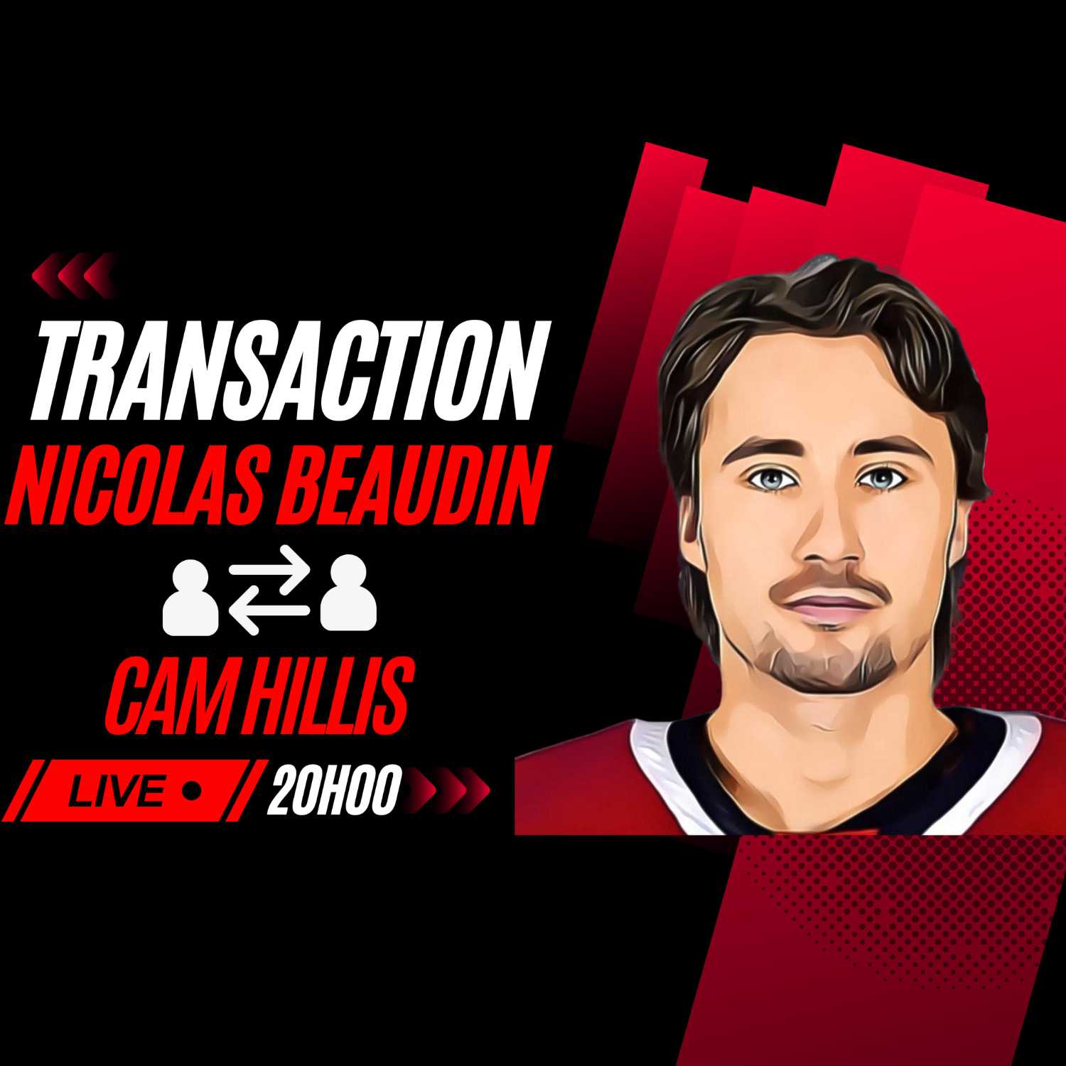 TRANSACTION: Le Canadien laisse partir Cam Hillis au BlackHawks en retour de Nicolas Beaudin episode artwork