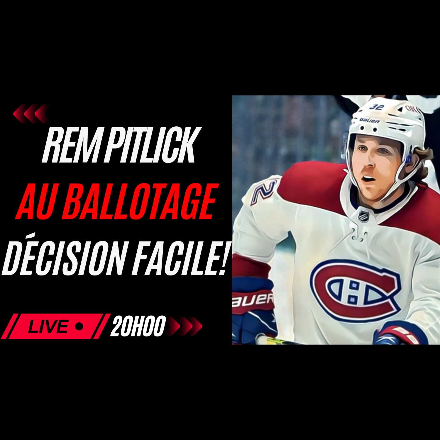 Le Canadien soumet Rem Pitlick au Ballotage episode artwork