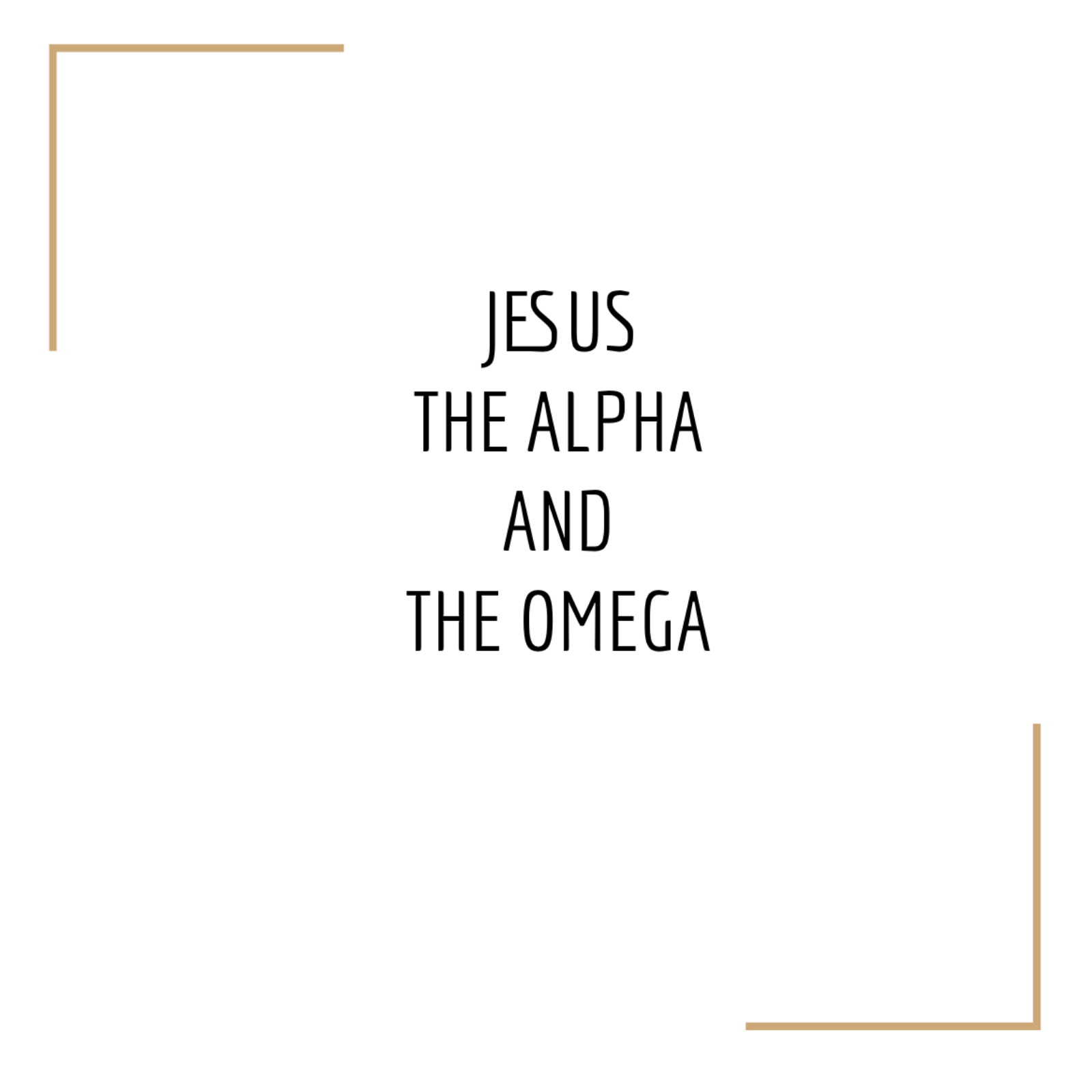 Jesus Alone is God