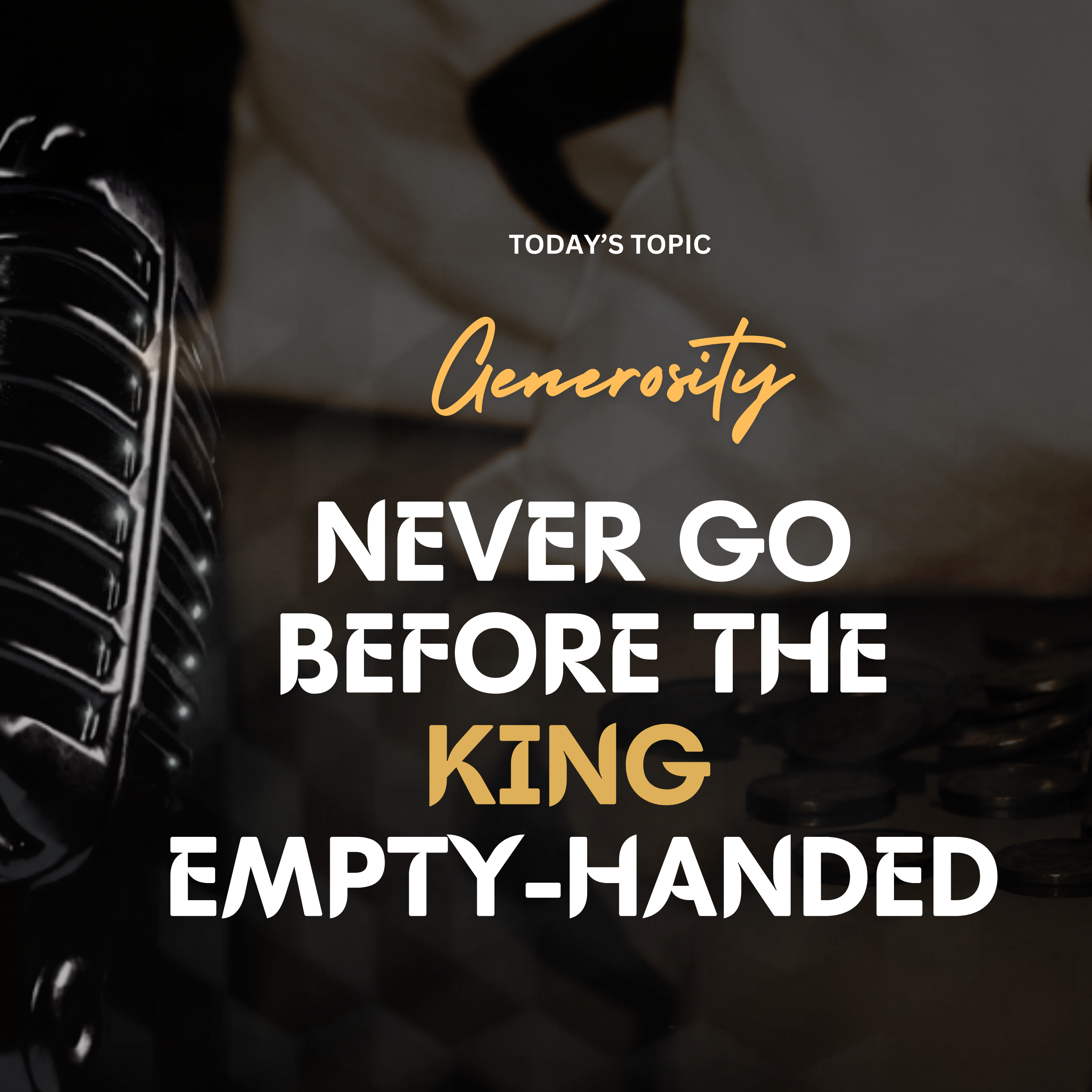 Never go before the King empty-handed episode artwork