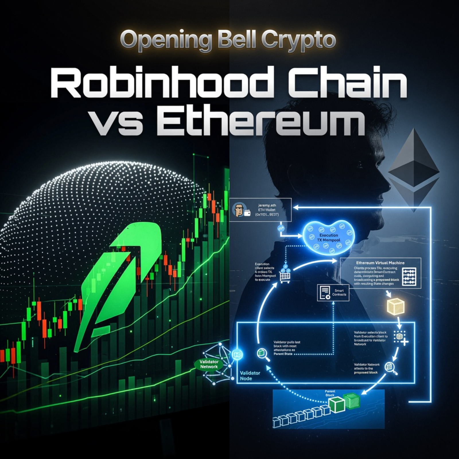 Opening Bell Crypto Robinhood Chain Just Reignited the L1 vs L2 War episode artwork
