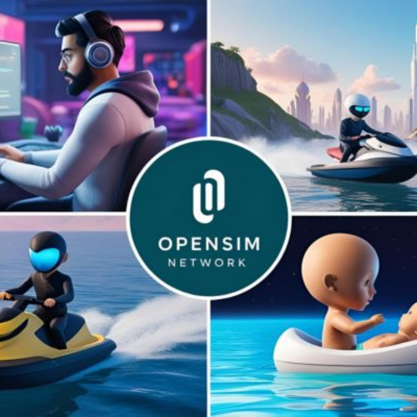 Unlocking Virtual Horizons: The Opensim Network Experience