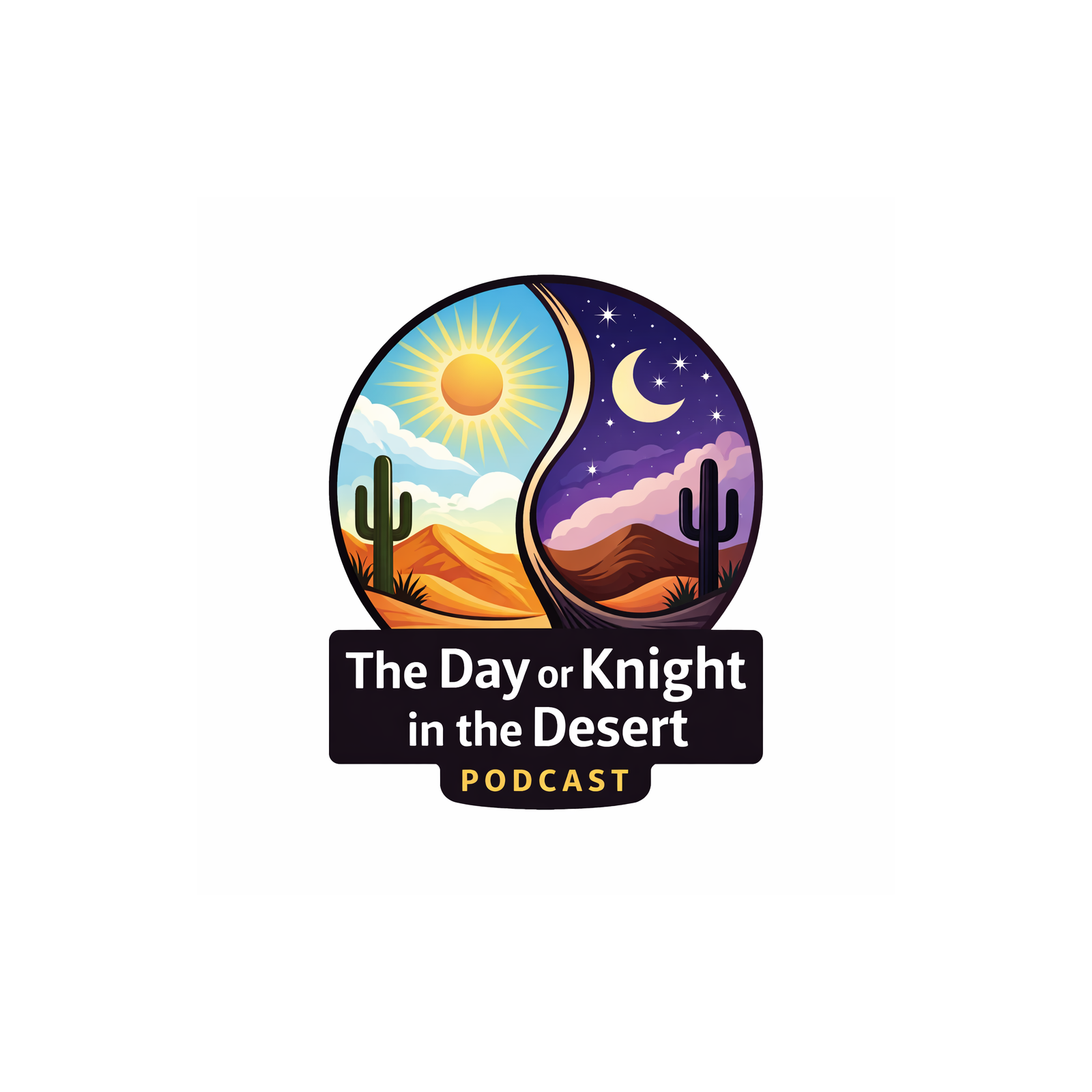 The day or knight in the desert podcast podcast artwork