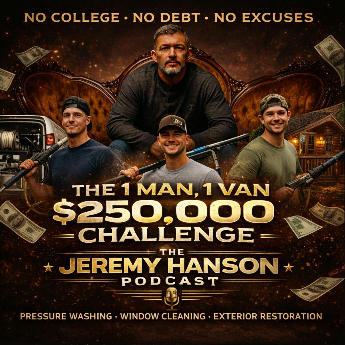 THE 1 MAN, 1 VAN, $250,000 CHALLENGE