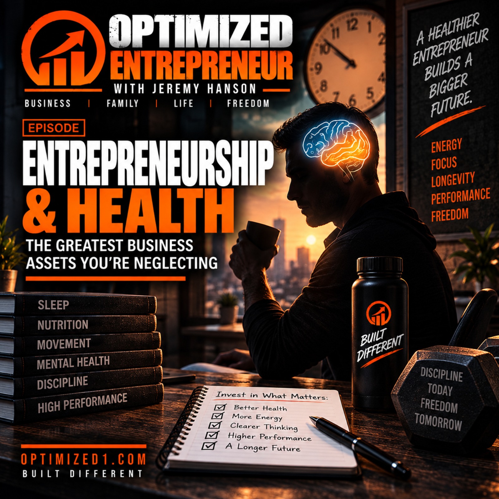 Entrepreneurship and Health: Why Sleep, Nutrition, and Self-Care Are Your Real Business Assets