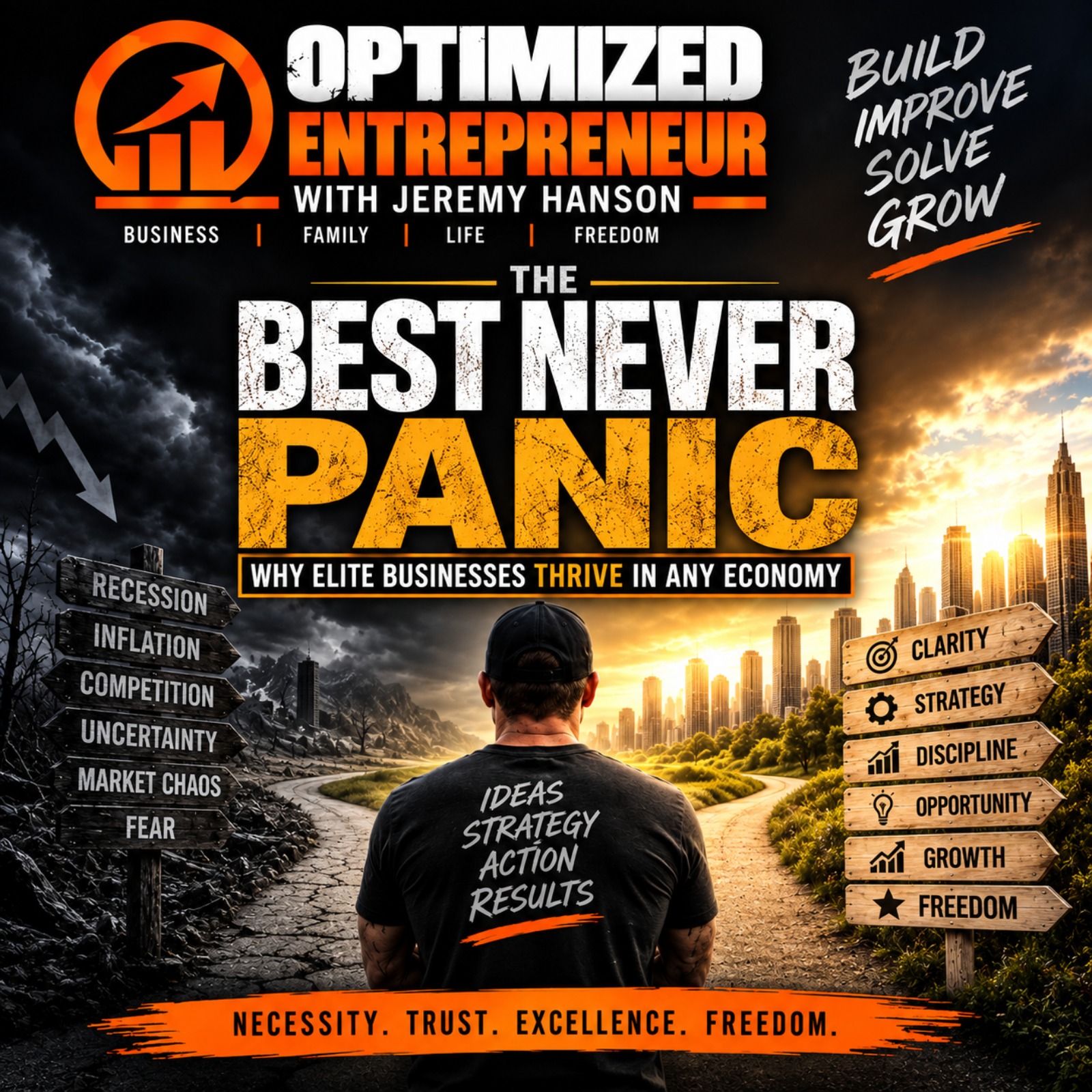 The Best Never Panic: Why Elite Businesses Thrive in Any Economy episode artwork