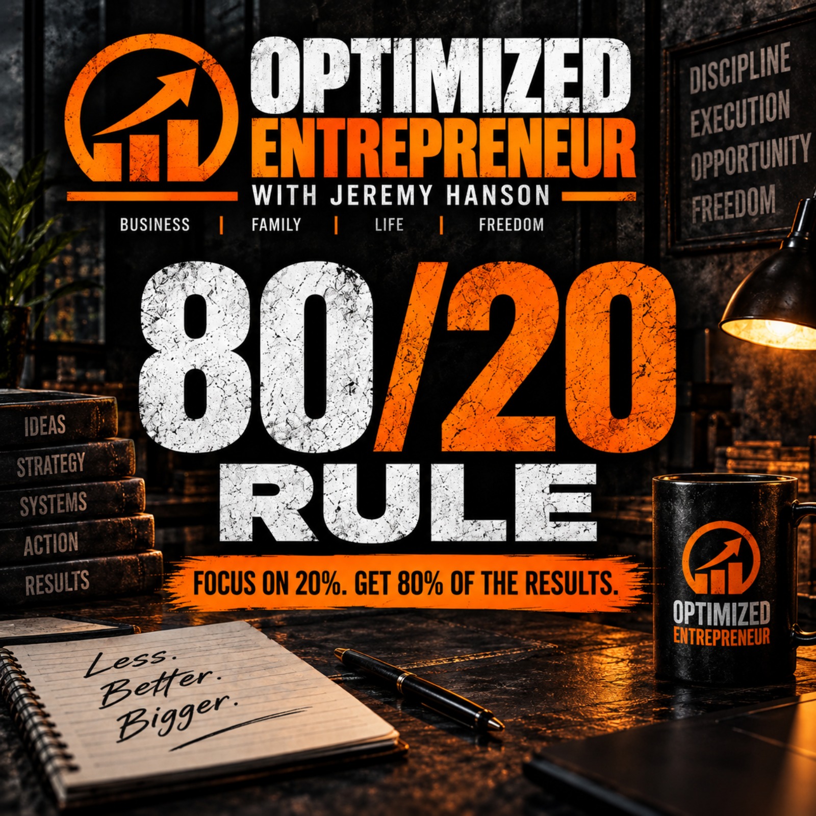 The 80/20 Business Blueprint: Why 20% of Your Work Creates 80% of Your Profit episode artwork