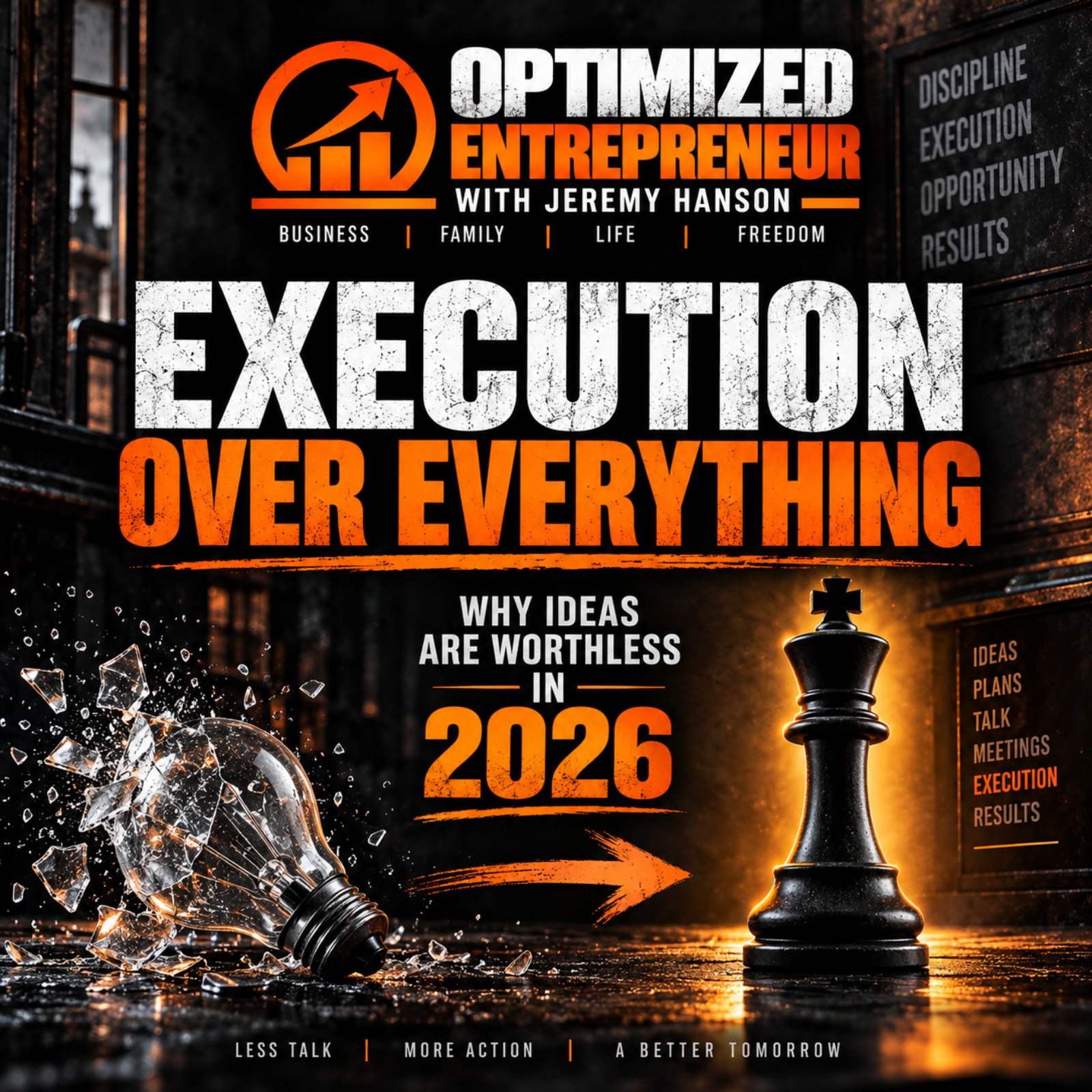 Execution Over Everything: Why Ideas Are Worthless If You Never Ship episode artwork